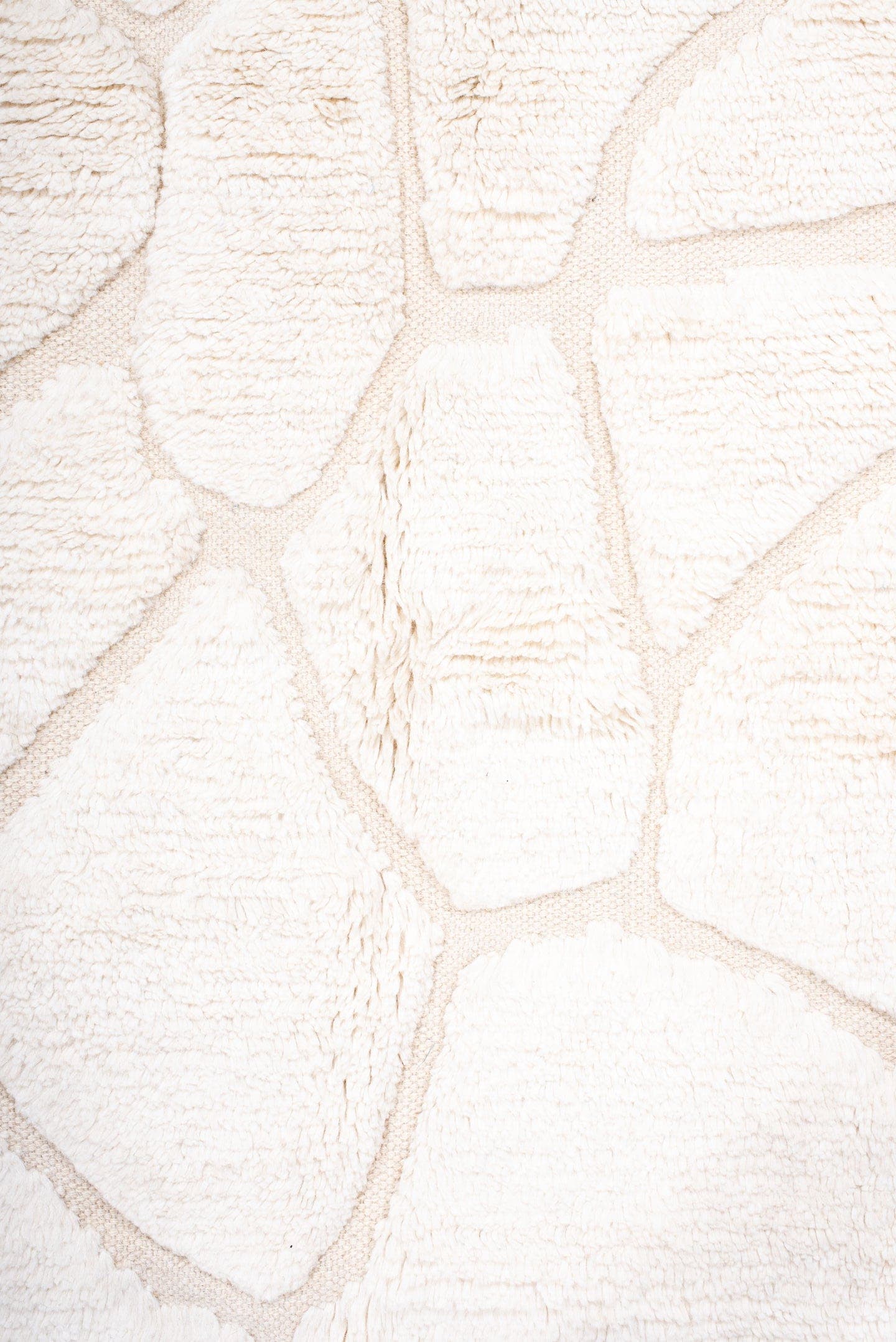5' x 8' one-of-a-kind handmade vintage Moroccan medium size rug. Color palette: ivory, cream, beige