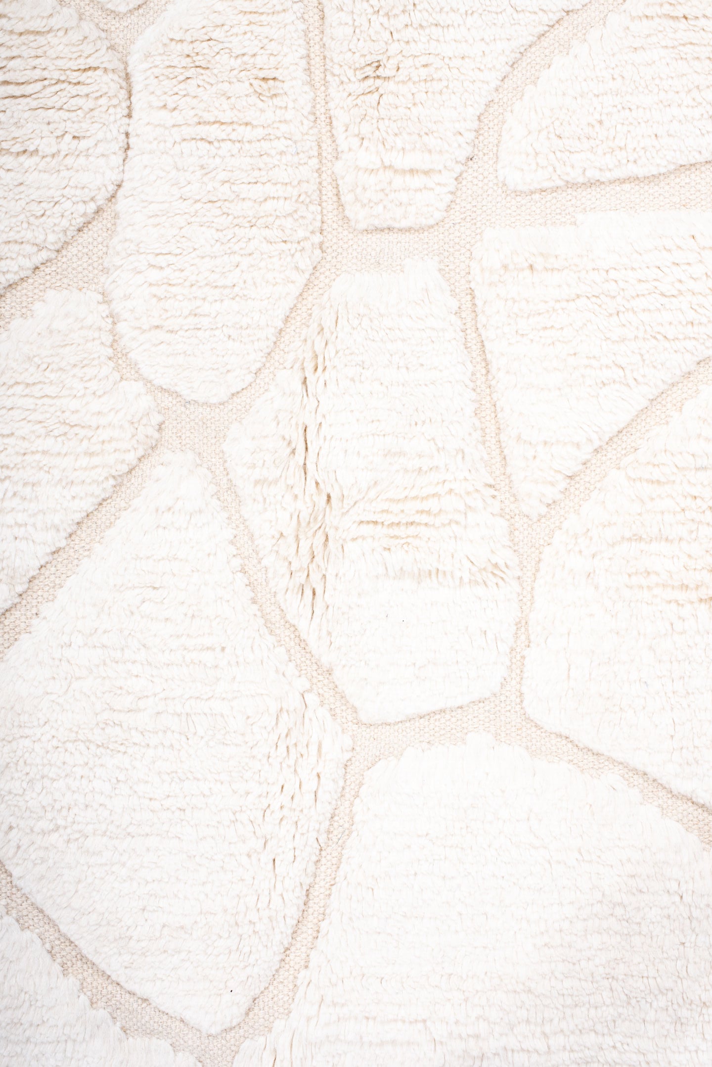 5' x 8' one-of-a-kind handmade vintage Moroccan medium size rug. Color palette: ivory, cream, beige