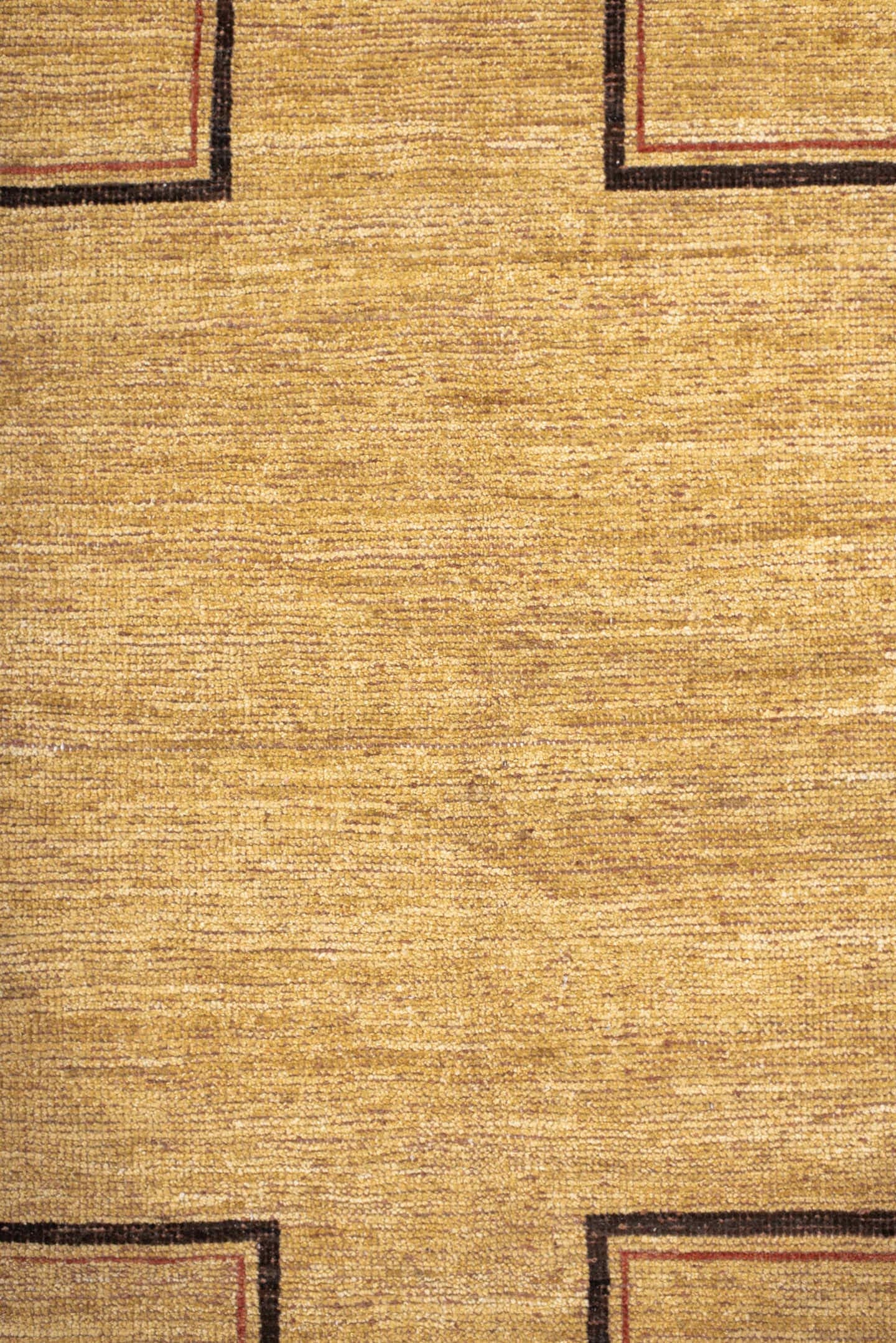 8' x 11' one-of-a-kind handmade vintage Tulu large size rug. Color palette: camel, brown, taupe, rust, beige, gray