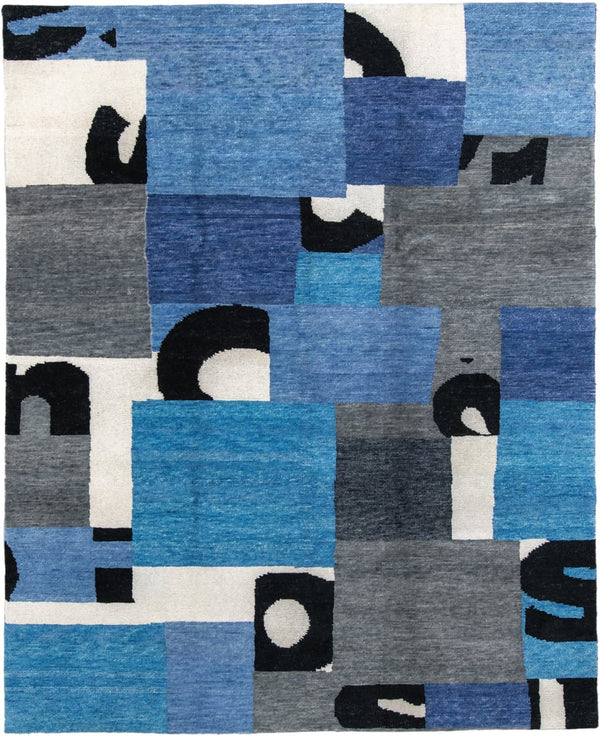 8' x 10' Blue Rugs