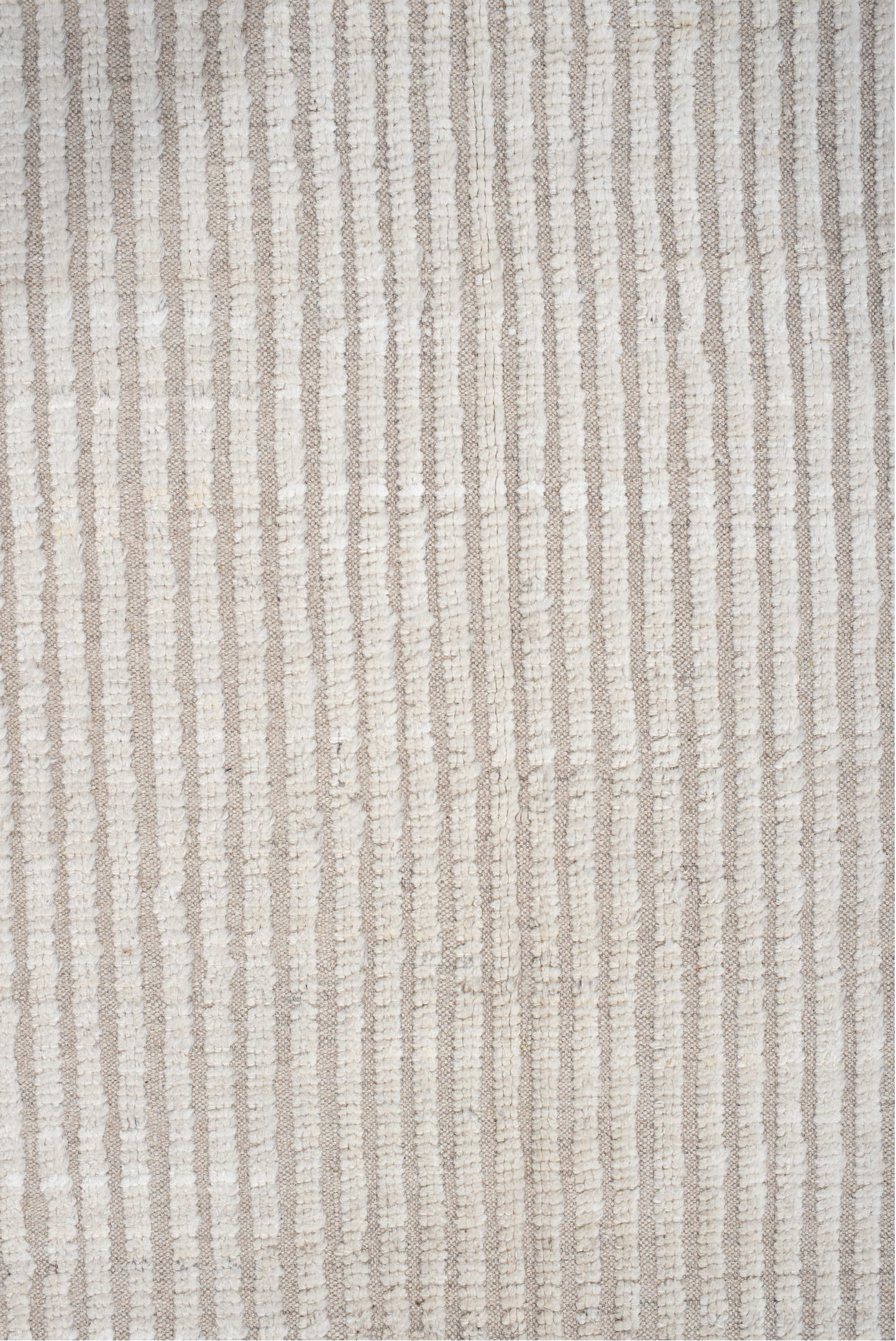 6' x 10' one-of-a-kind handmade vintage Tulu large size rug. Color palette: beige, gainsboro, gray, light gray, linen