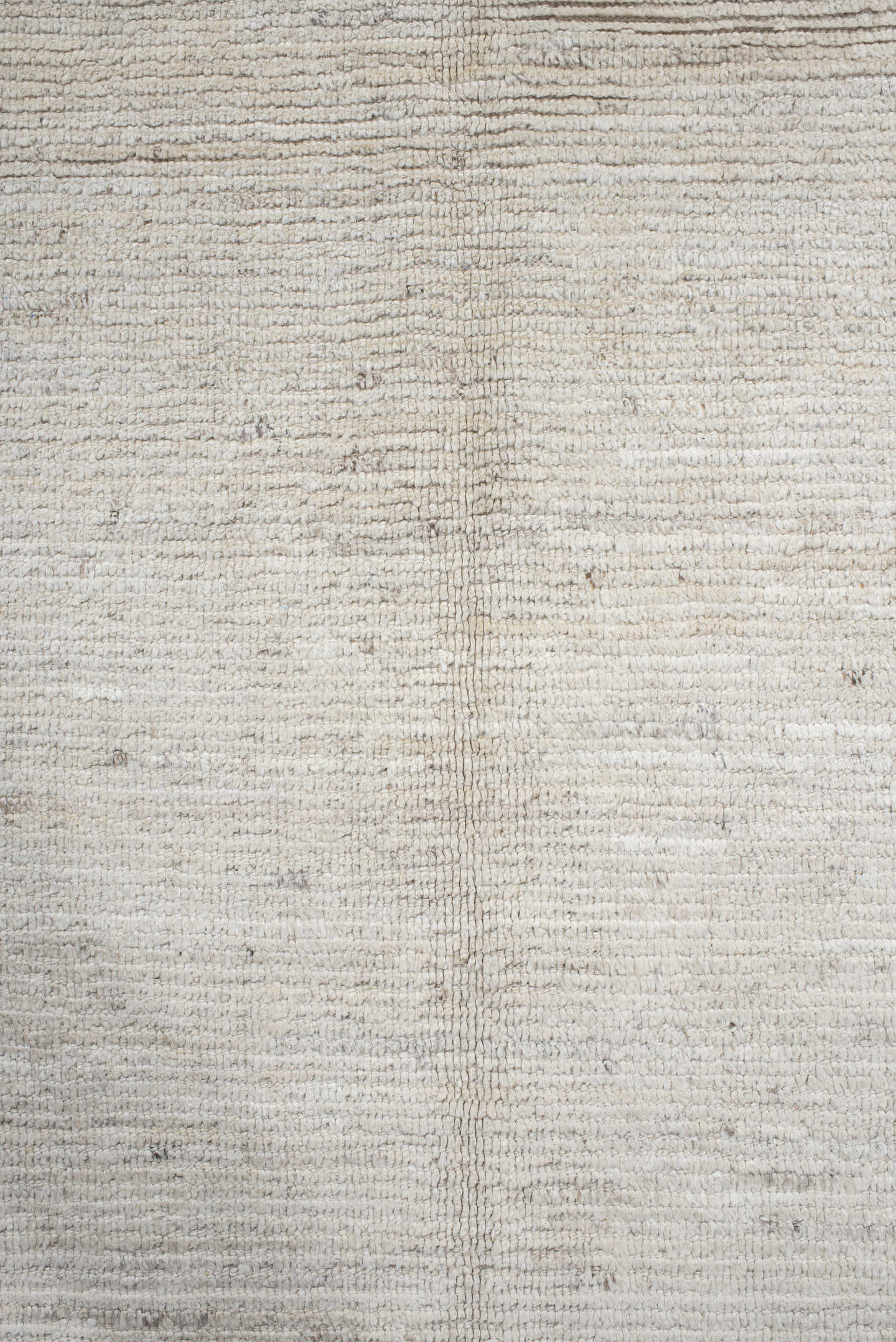 6' x 9' one-of-a-kind handmade vintage Tulu medium size rug. Color palette: ivory, cream, beige, taupe, light gray, gray