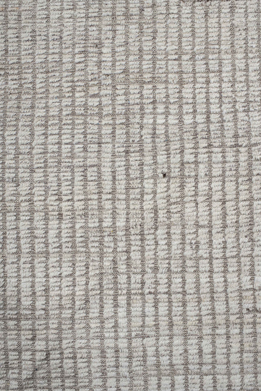 7' x 10' one-of-a-kind handmade vintage Tulu large size rug. Color palette: ivory, taupe, beige, cream, gray