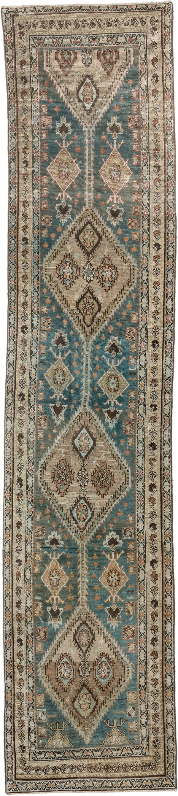 Teal Runner Rugs