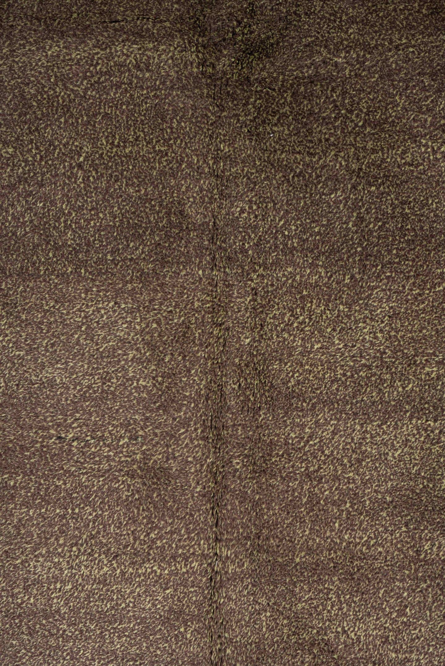 7' x 8' one-of-a-kind handmade antique Zeki Muran rug. Color palette: taupe, brown, camel, rust, red, forest_green, beige