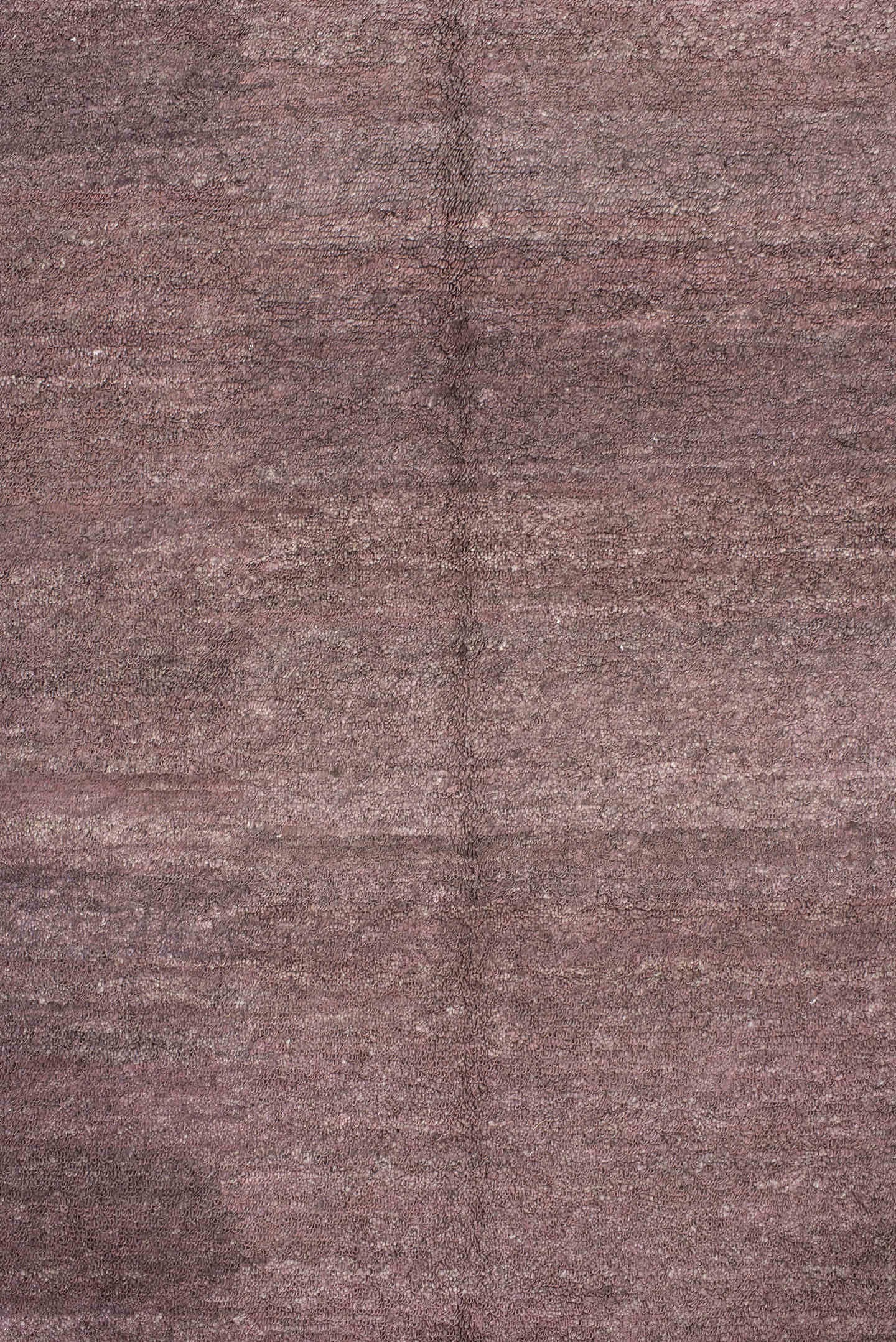 9' x 12' one-of-a-kind handmade handmade Contemporary large size rug. Color palette: rose, taupe, mauve, dusty lavender