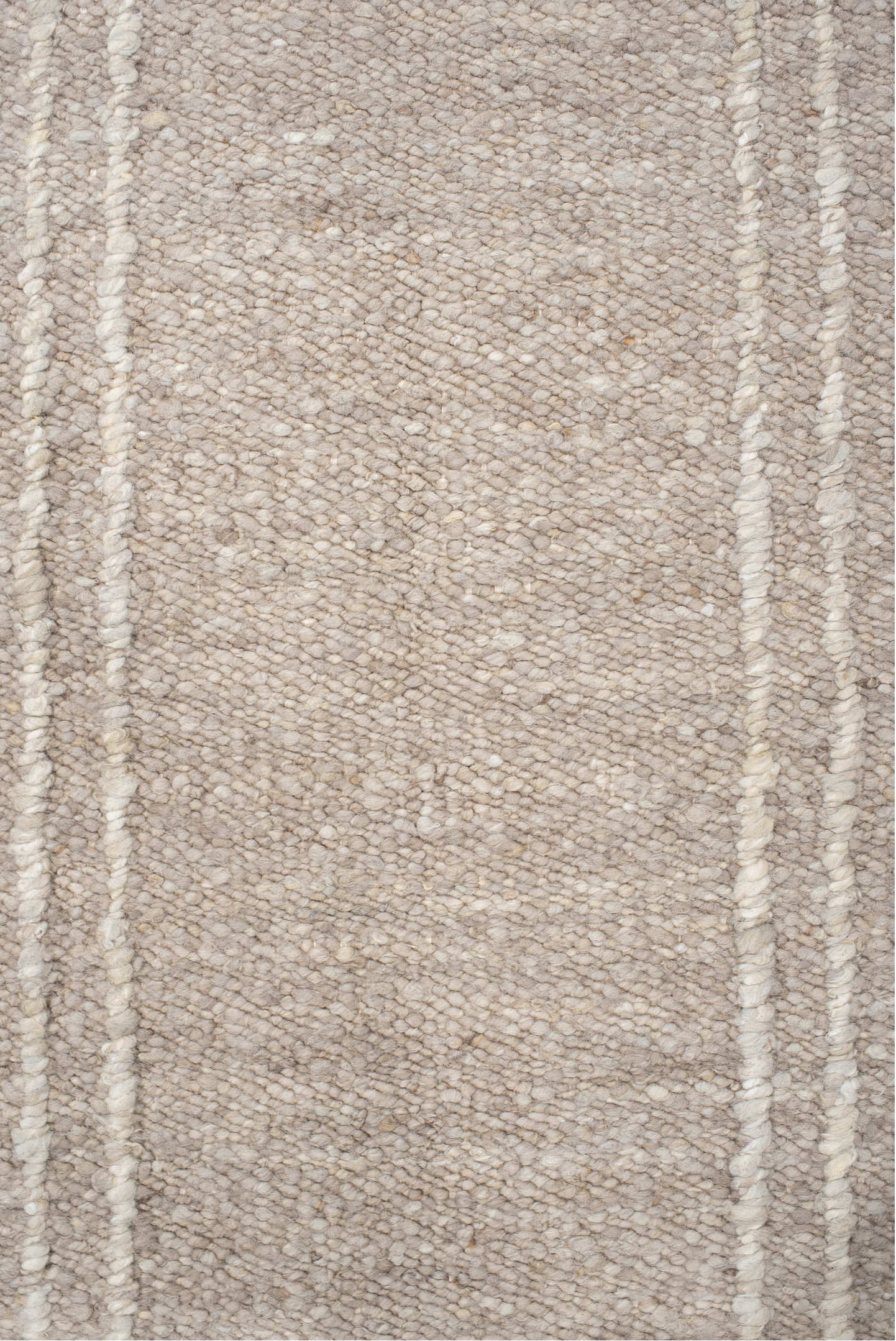 6' x 9' one-of-a-kind handmade vintage Flatweave medium size rug. Color palette: gray, light gray, off-white, pink