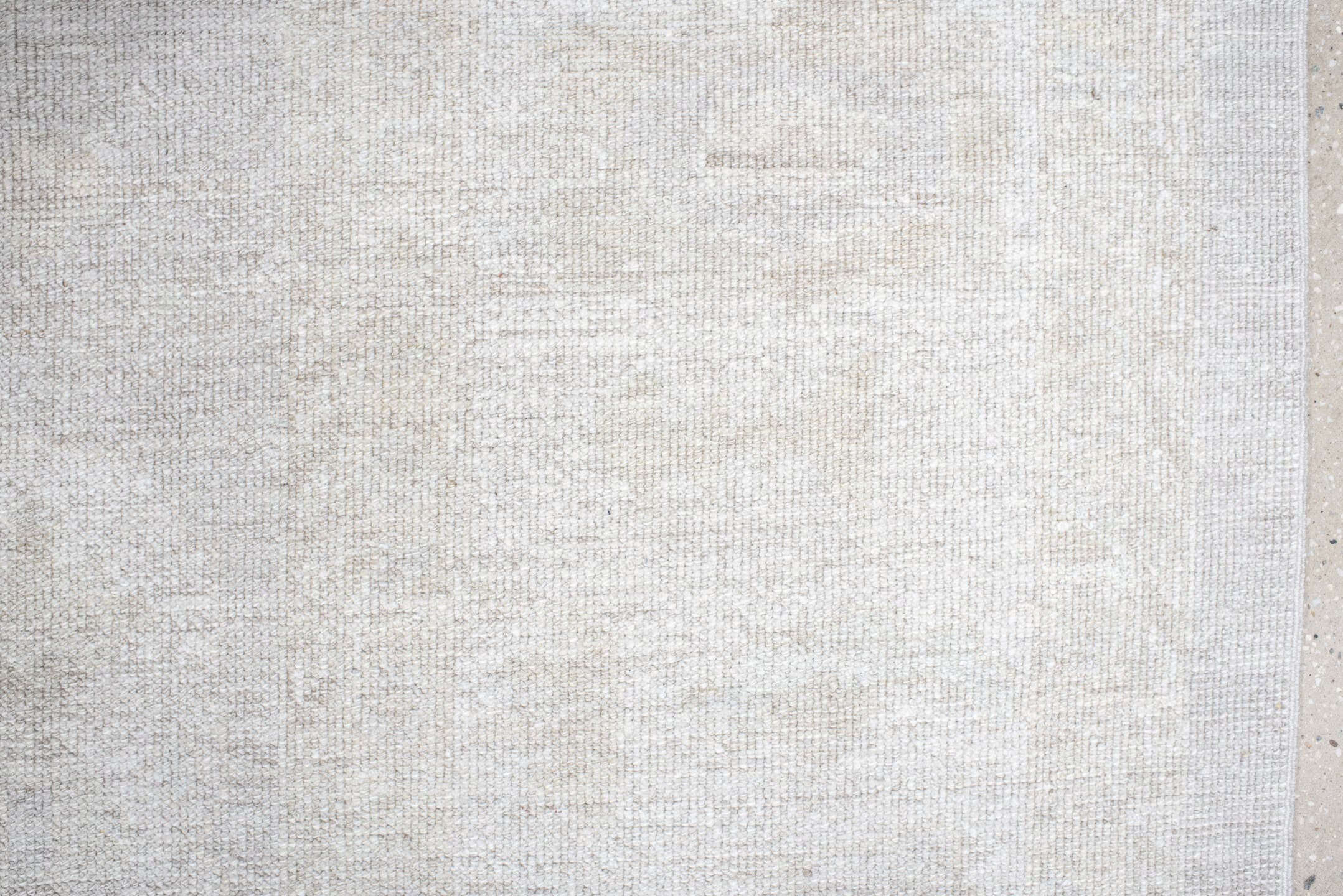 12' x 14' one-of-a-kind handmade vintage Oushak oversize rug. Color palette: ivory, cream, taupe, beige, pale gray, gray