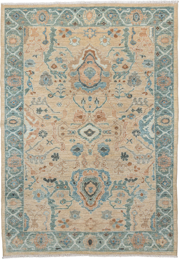 Floral Teal Rugs