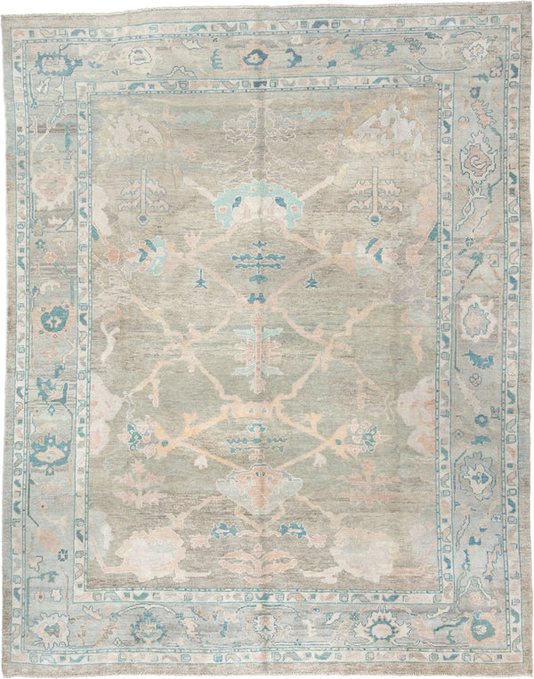 Floral Teal Rugs