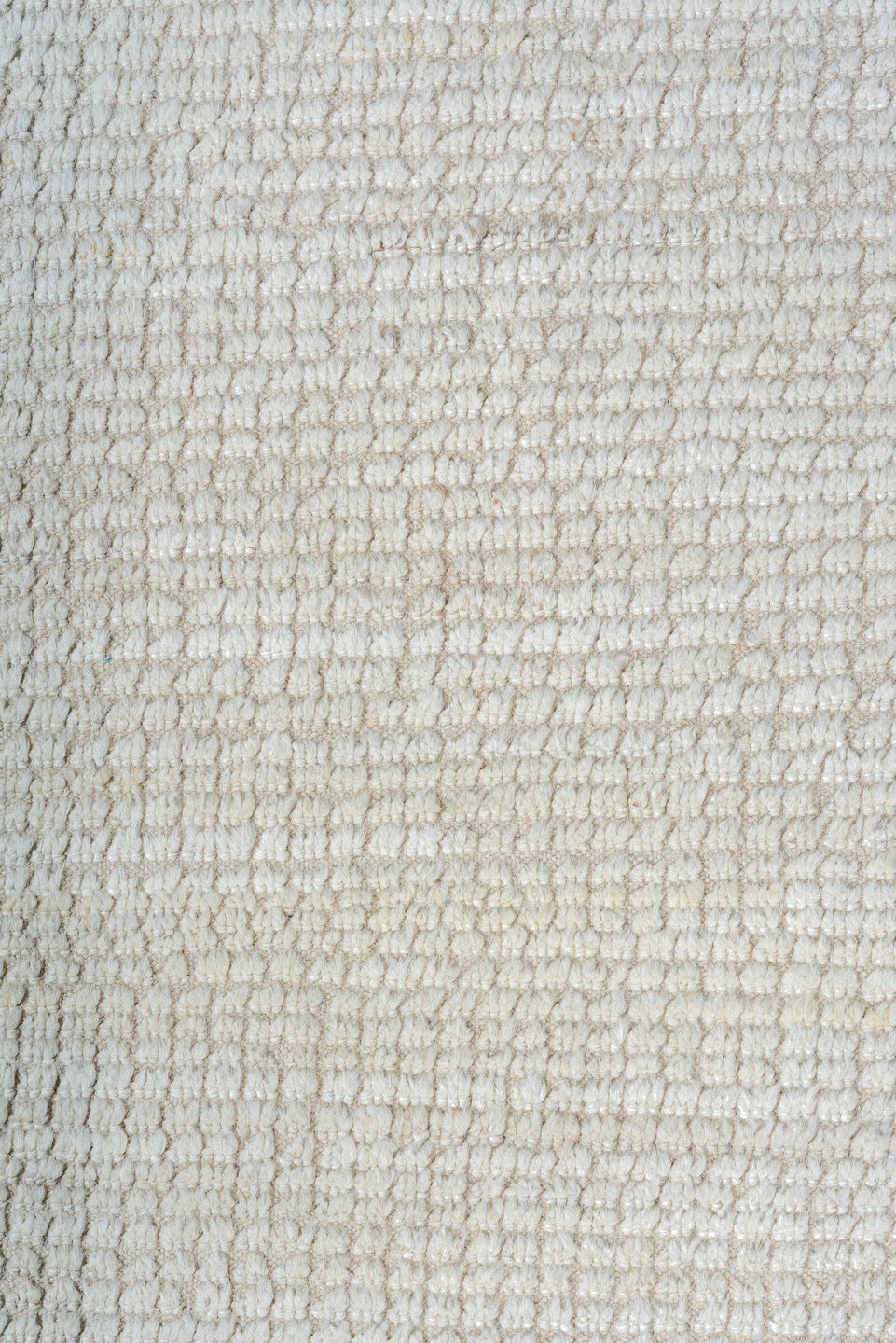 3' x 9' one-of-a-kind handmade vintage Tulu runner rug. Color palette: dark gray, gainsboro, gray, light gray, off-white