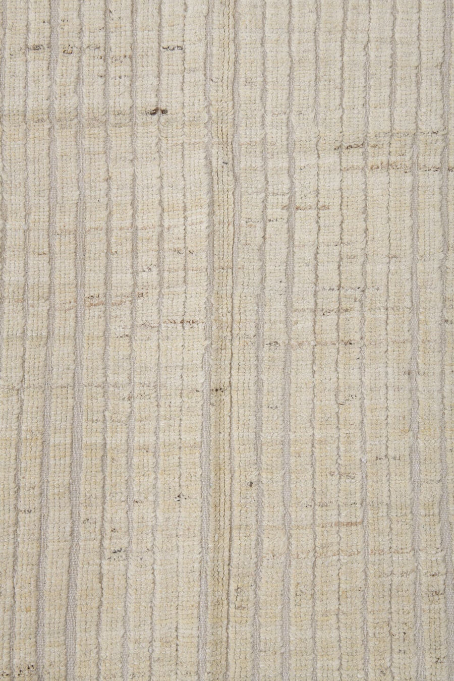 3' x 10' one-of-a-kind handmade vintage Tulu runner rug. Color palette: ivory, cream, beige, taupe, light gray, gray