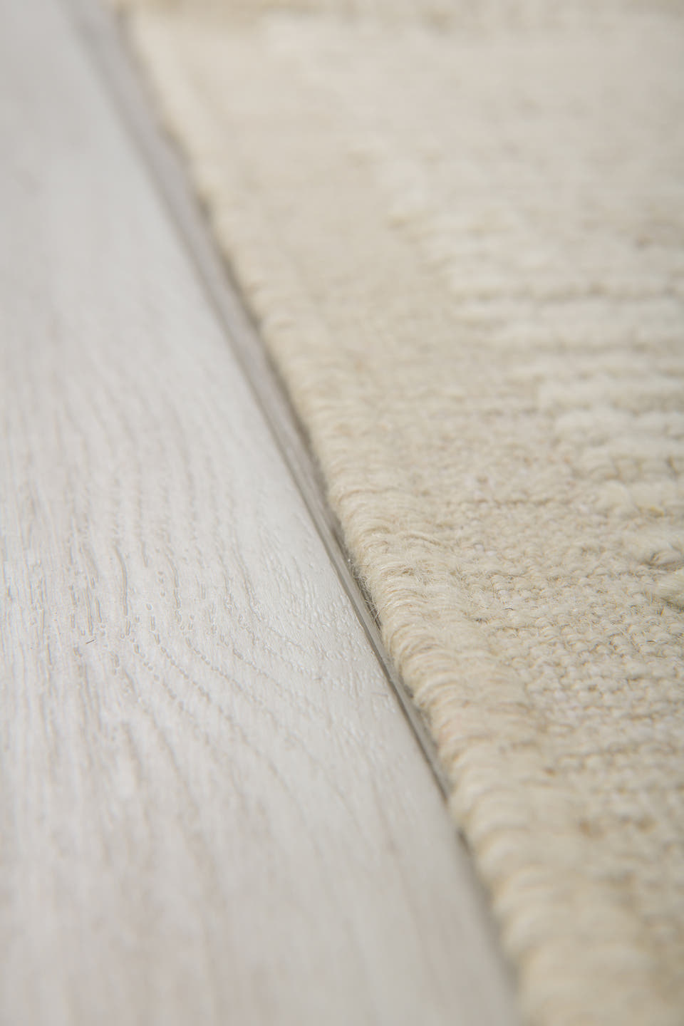 3' x 9' one-of-a-kind handmade vintage Tulu runner rug. Color palette: ivory, cream, beige