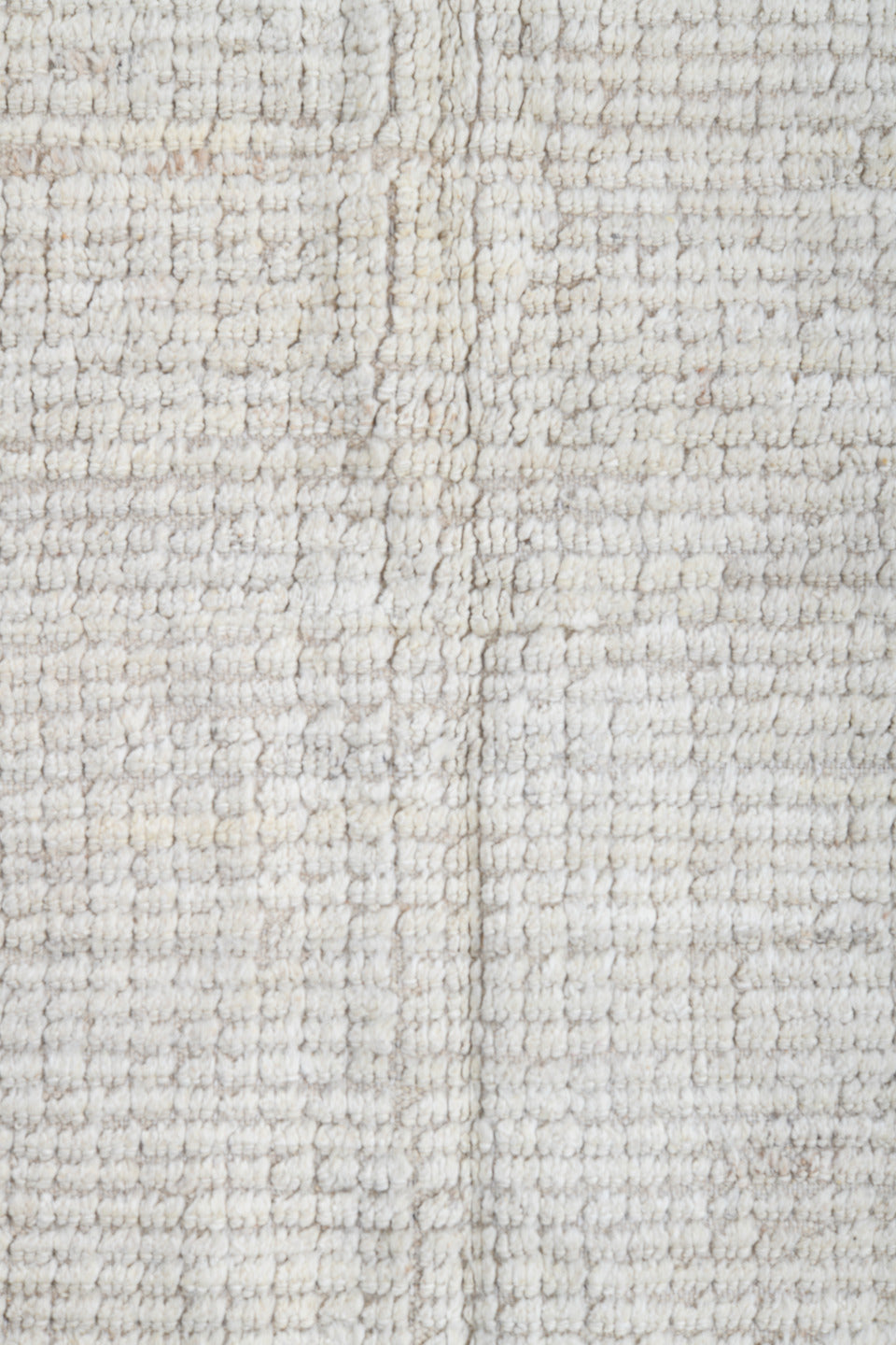 3' x 9' one-of-a-kind handmade vintage Tulu runner rug. Color palette: black, dark gray, dim gray, gray, light gray, linen