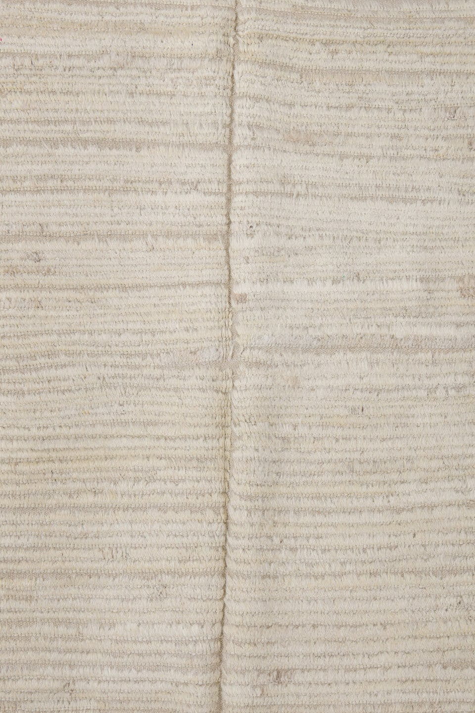 2' x 10' one-of-a-kind handmade vintage Tulu runner rug. Color palette: ivory, cream, taupe, beige, light gray, gray