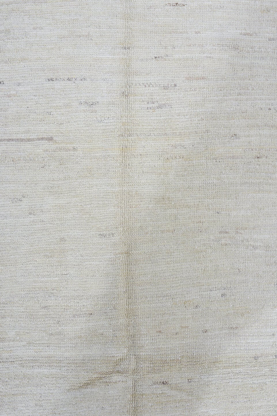 3' x 9' one-of-a-kind handmade vintage Tulu runner rug. Color palette: ivory, cream, beige, taupe, camel, gray