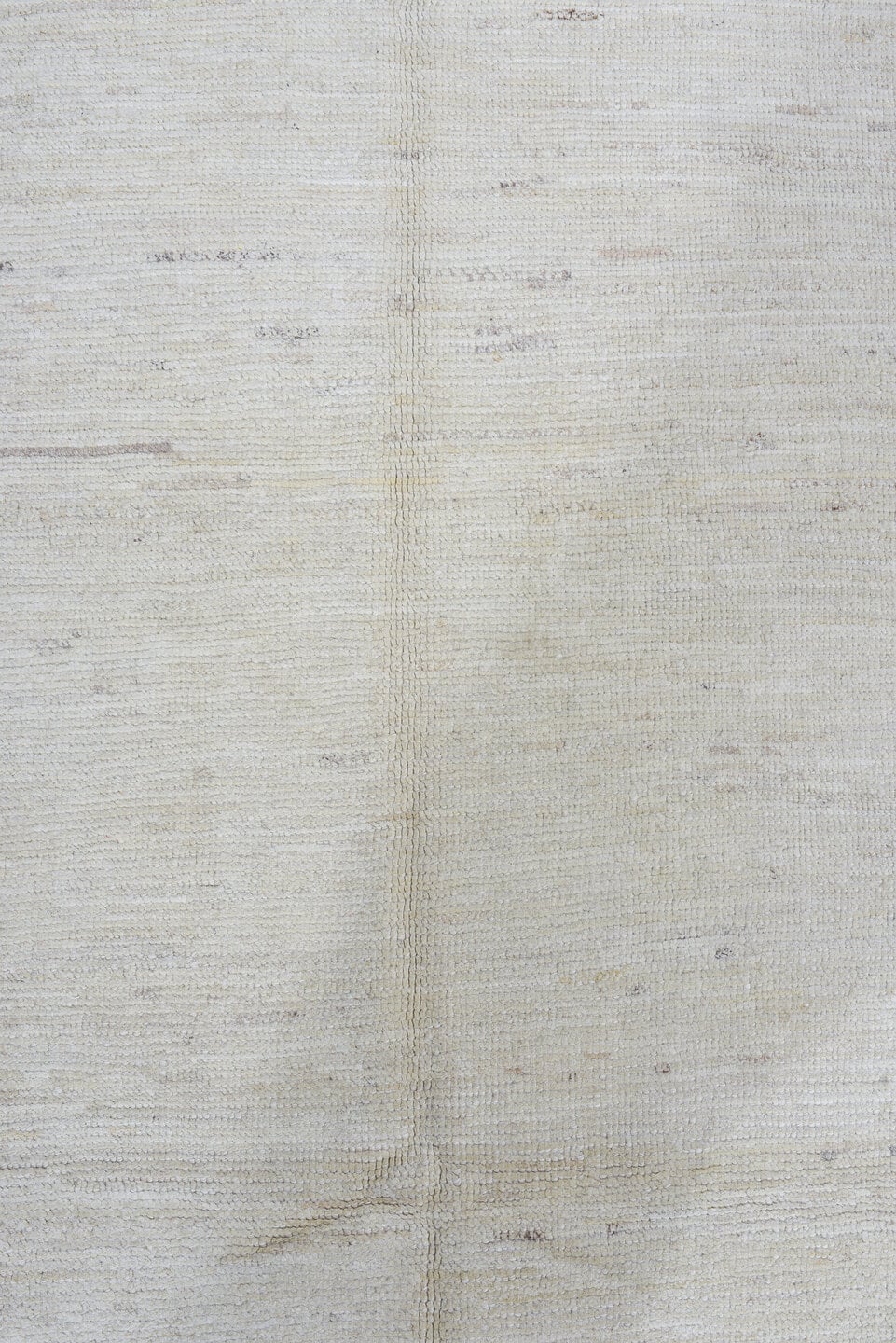 3' x 9' one-of-a-kind handmade vintage Tulu runner rug. Color palette: ivory, cream, beige, taupe, camel, gray