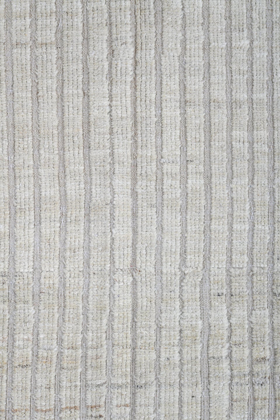 2' x 11' one-of-a-kind handmade vintage Tulu runner rug. Color palette: ivory, cream, beige, taupe, gray