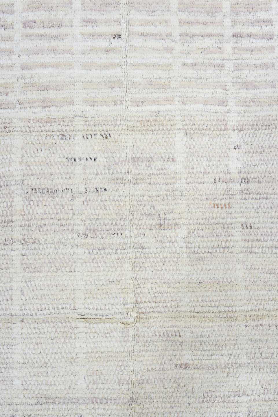 2' x 9' one-of-a-kind handmade vintage Tulu runner rug. Color palette: ivory, taupe, gray, cream, charcoal, beige, black