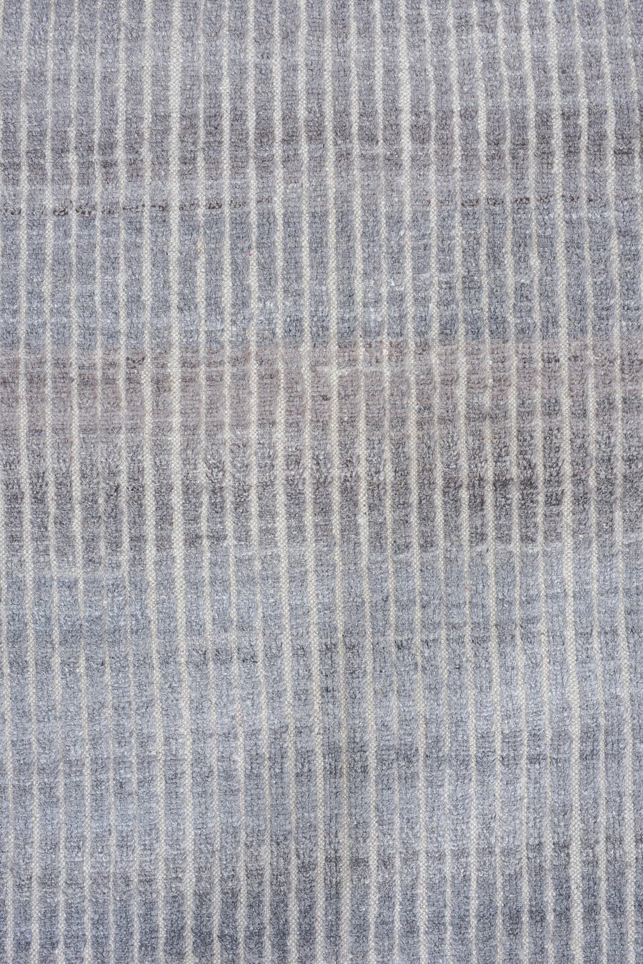 2' x 9' one-of-a-kind handmade vintage Tulu runner rug. Color palette: gray, ivory, charcoal, slate, black