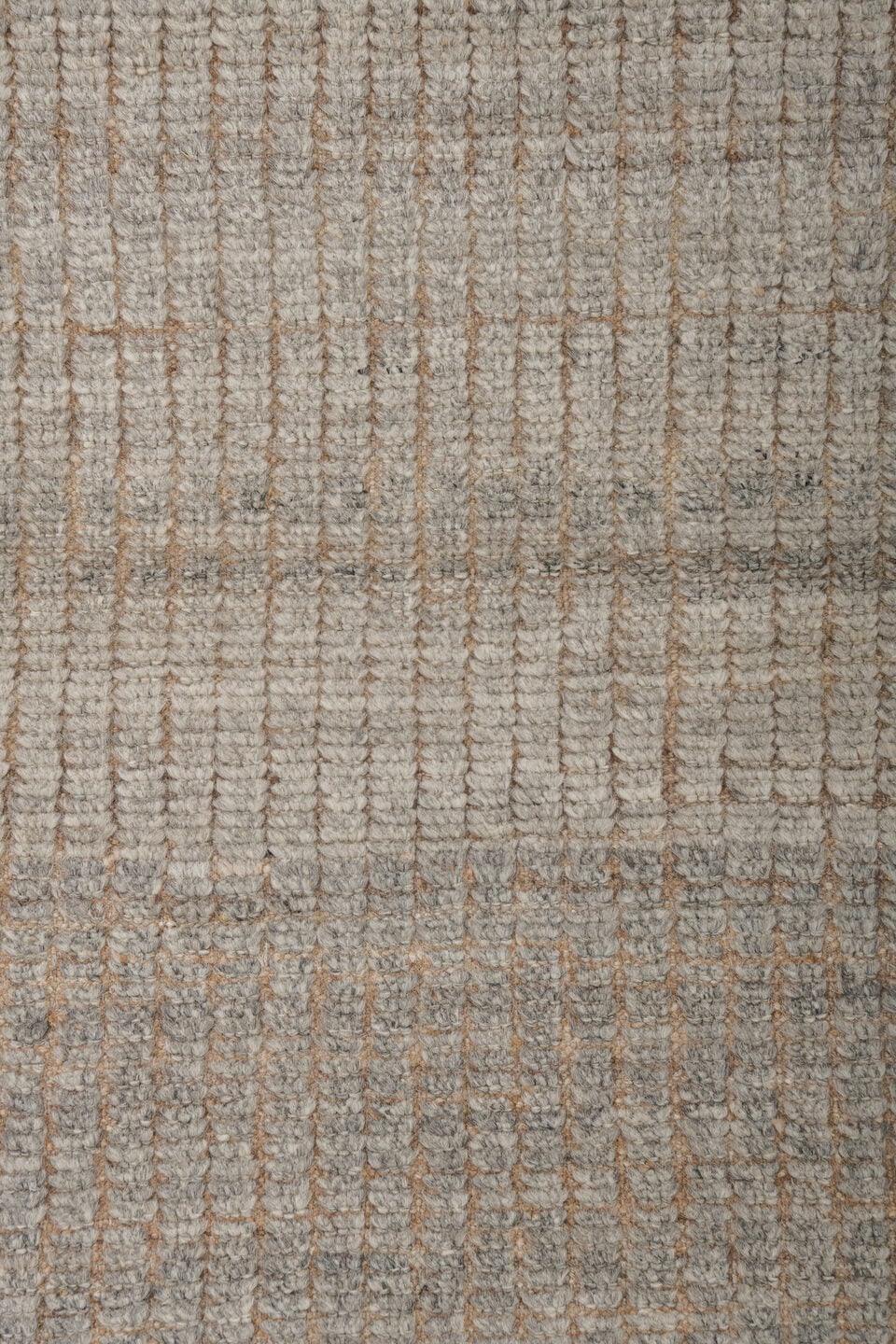 2' x 10' one-of-a-kind handmade vintage Tulu runner rug. Color palette: ivory, taupe, camel, beige, gray