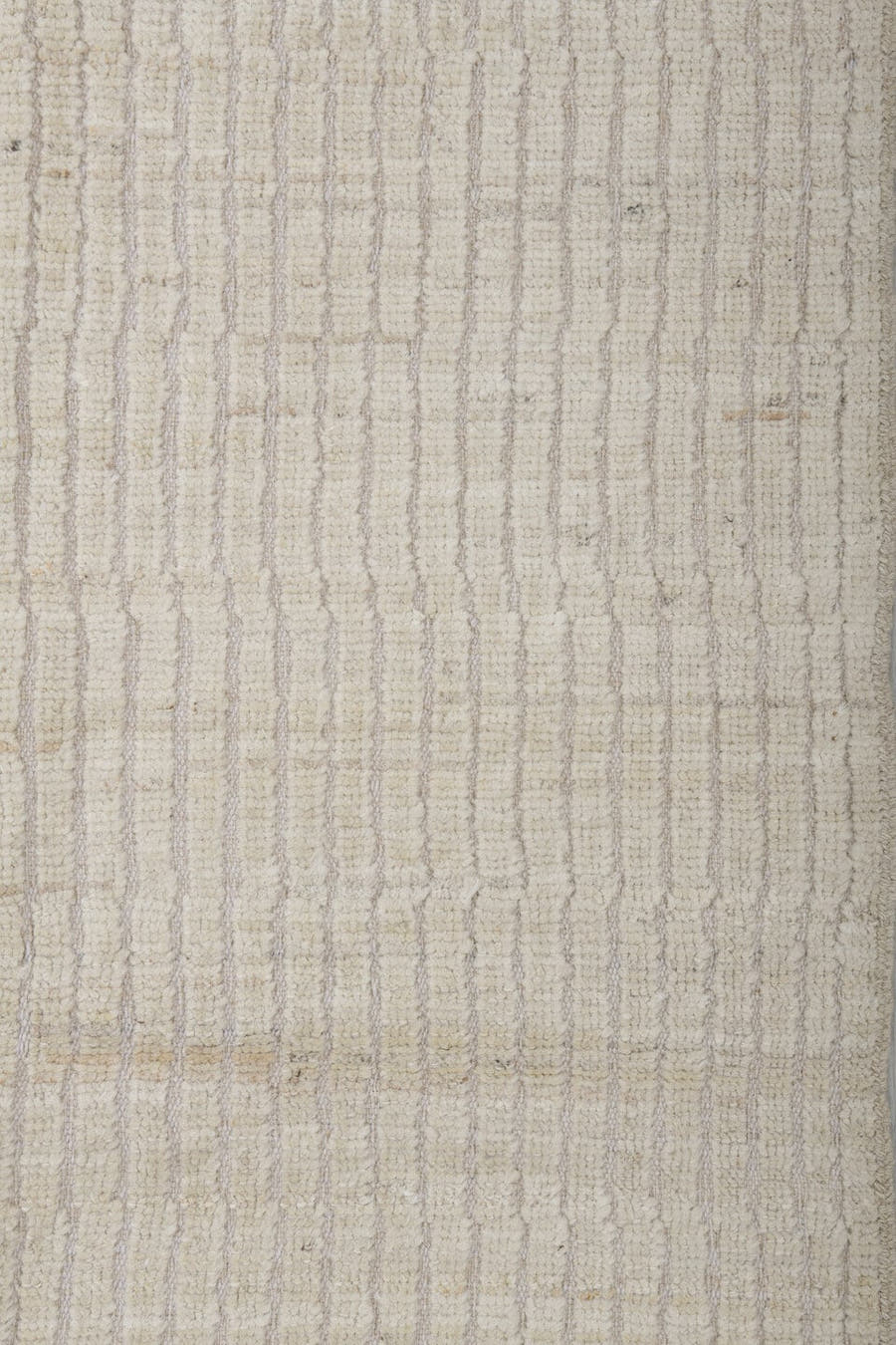 3' x 10' one-of-a-kind handmade vintage Tulu runner rug. Color palette: ivory, cream, taupe, charcoal, beige, gray, black