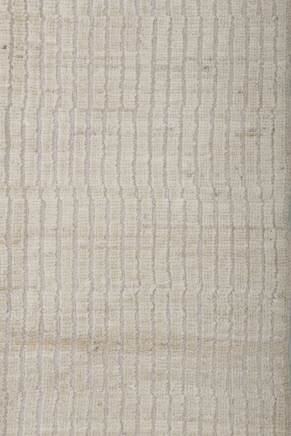 3' x 10' one-of-a-kind handmade vintage Tulu runner rug. Color palette: brown, dark gray, gainsboro, gray, light gray