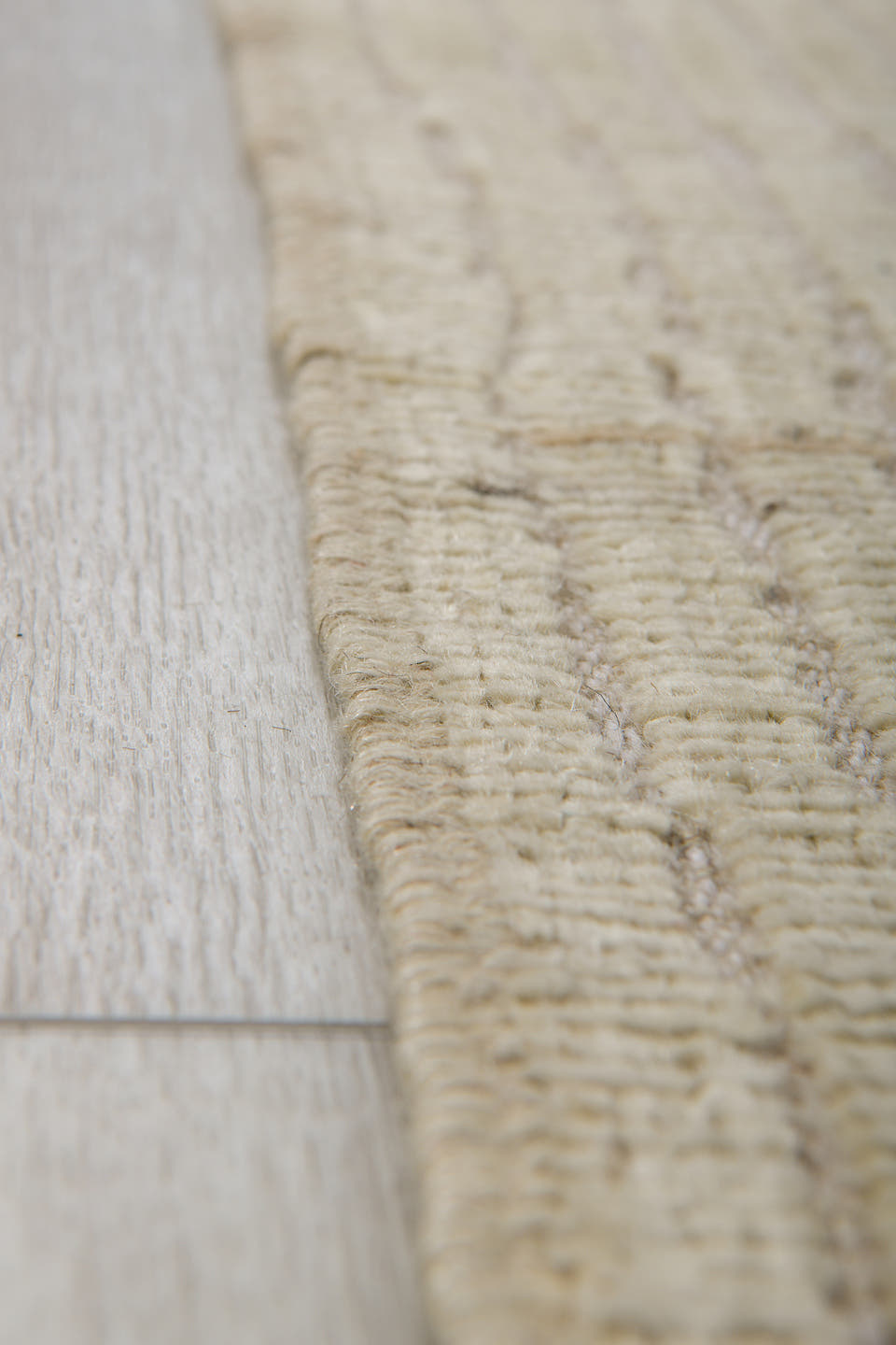 3' x 10' one-of-a-kind handmade vintage Tulu runner rug. Color palette: ivory, cream, taupe, charcoal, beige, gray, black