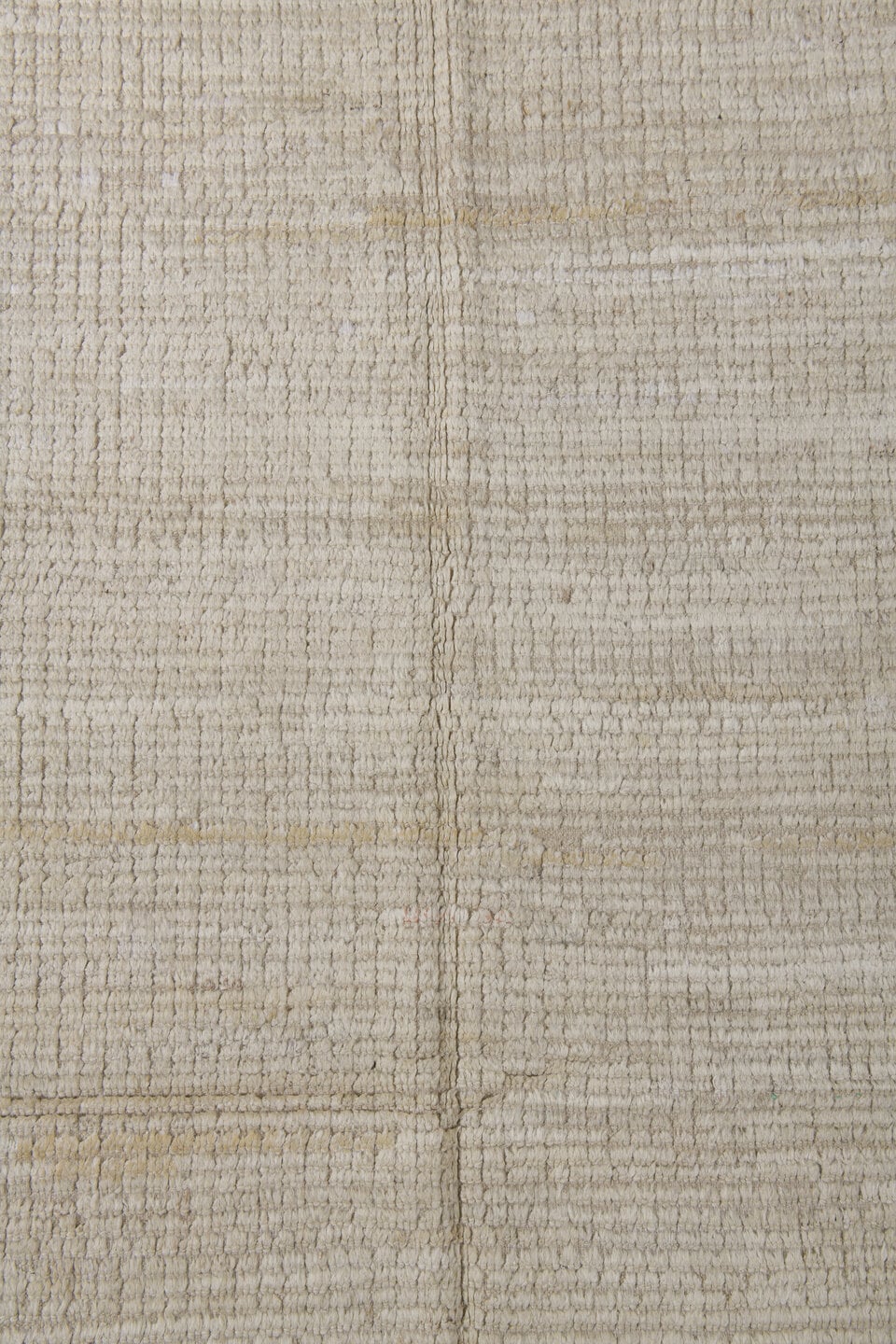 3' x 11' one-of-a-kind handmade vintage Tulu runner rug. Color palette: ivory, cream, beige, taupe, gray