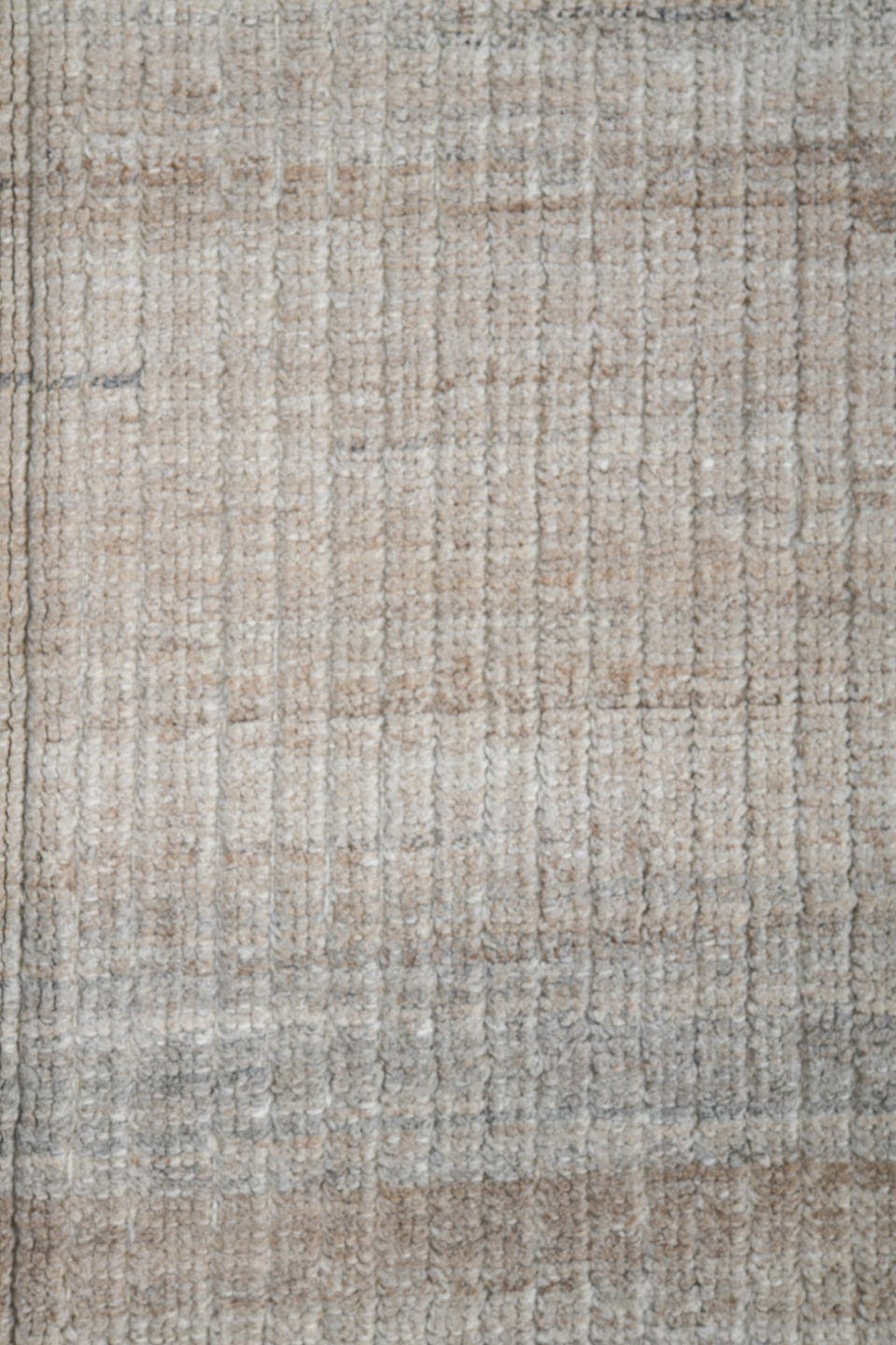 3' x 9' one-of-a-kind handmade vintage Tulu runner rug. Color palette: ivory, taupe, light_gray, beige, greige, gray