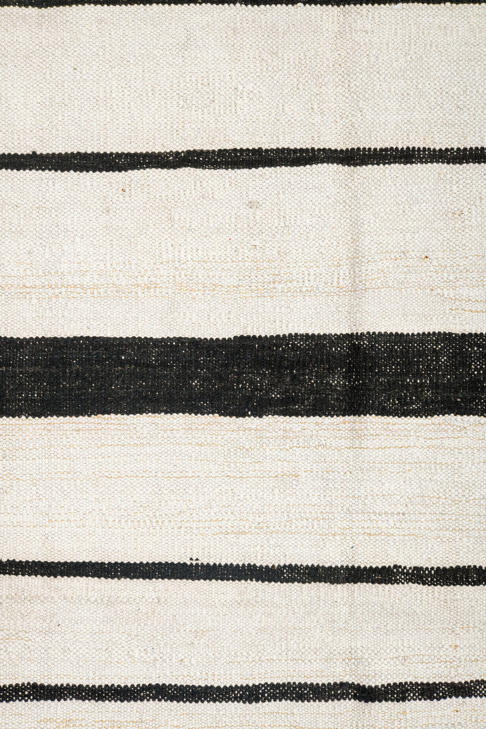 14' x 18' one-of-a-kind handmade vintage Tulu oversize rug. Color palette: ivory, charcoal, gray, black