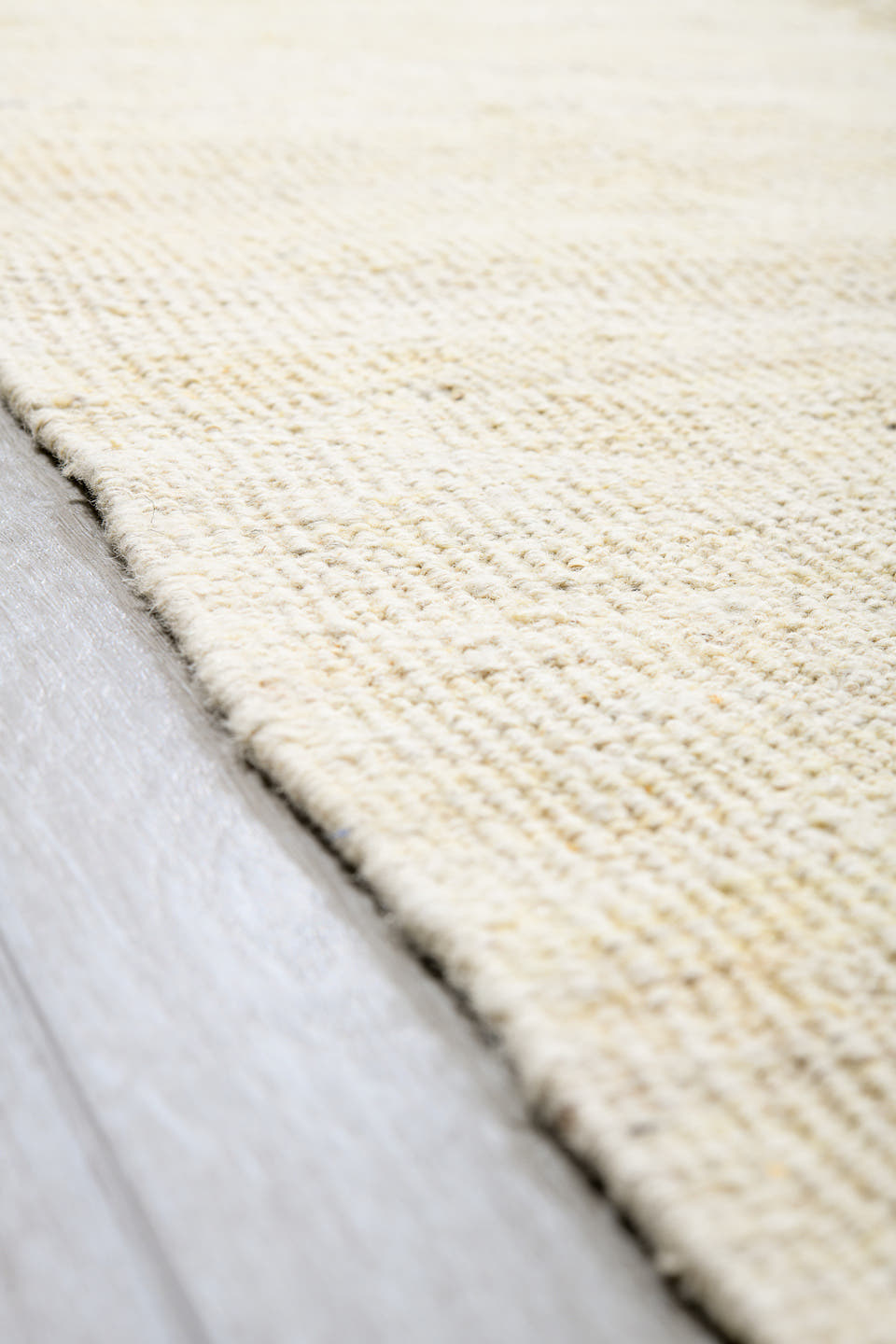 14' x 15' one-of-a-kind handmade vintage Kilim oversize rug. Color palette: ivory, brown, taupe, beige, gray