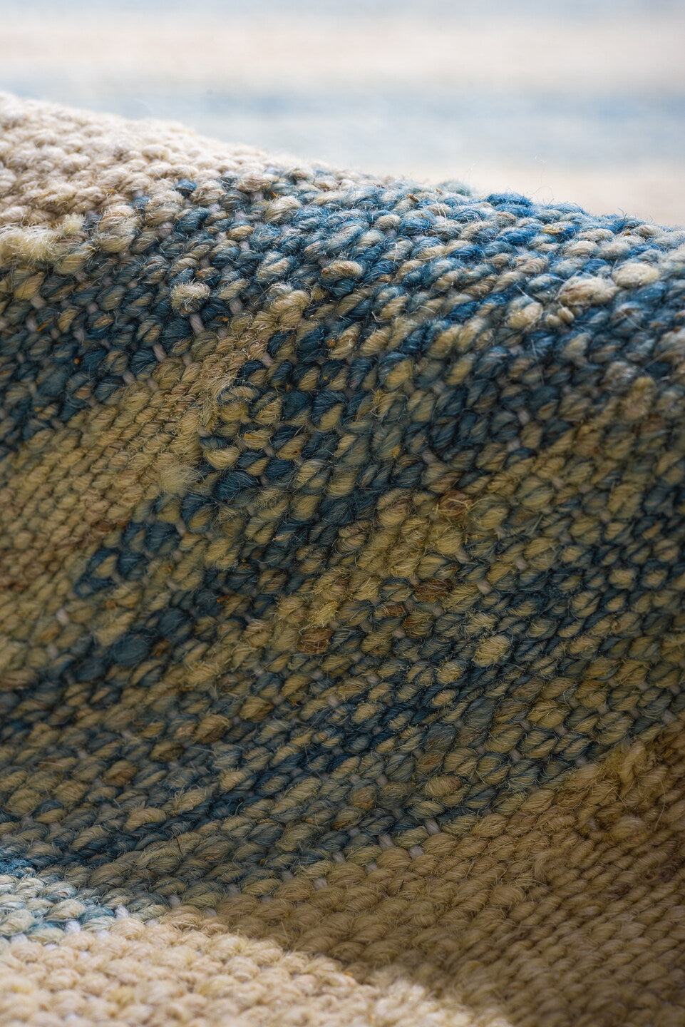 12' x 14' one-of-a-kind handmade vintage Kilim oversize rug. Color palette: black, blue, charcoal, gainsboro, gray