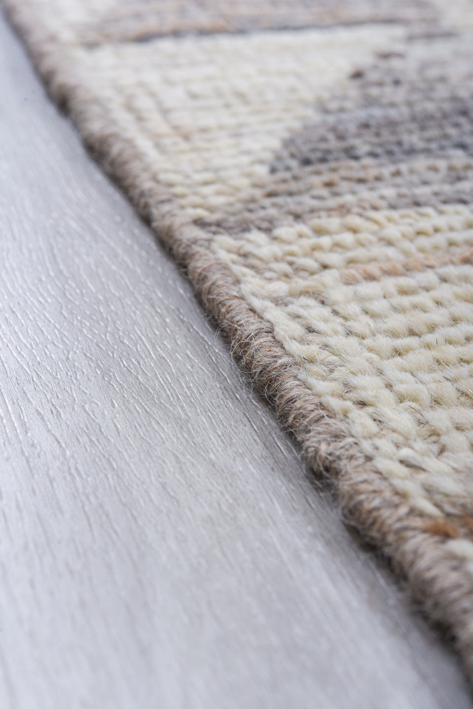10' x 14' one-of-a-kind handmade vintage Kilim large size rug. Color palette: ivory, gray, taupe, beige, slate
