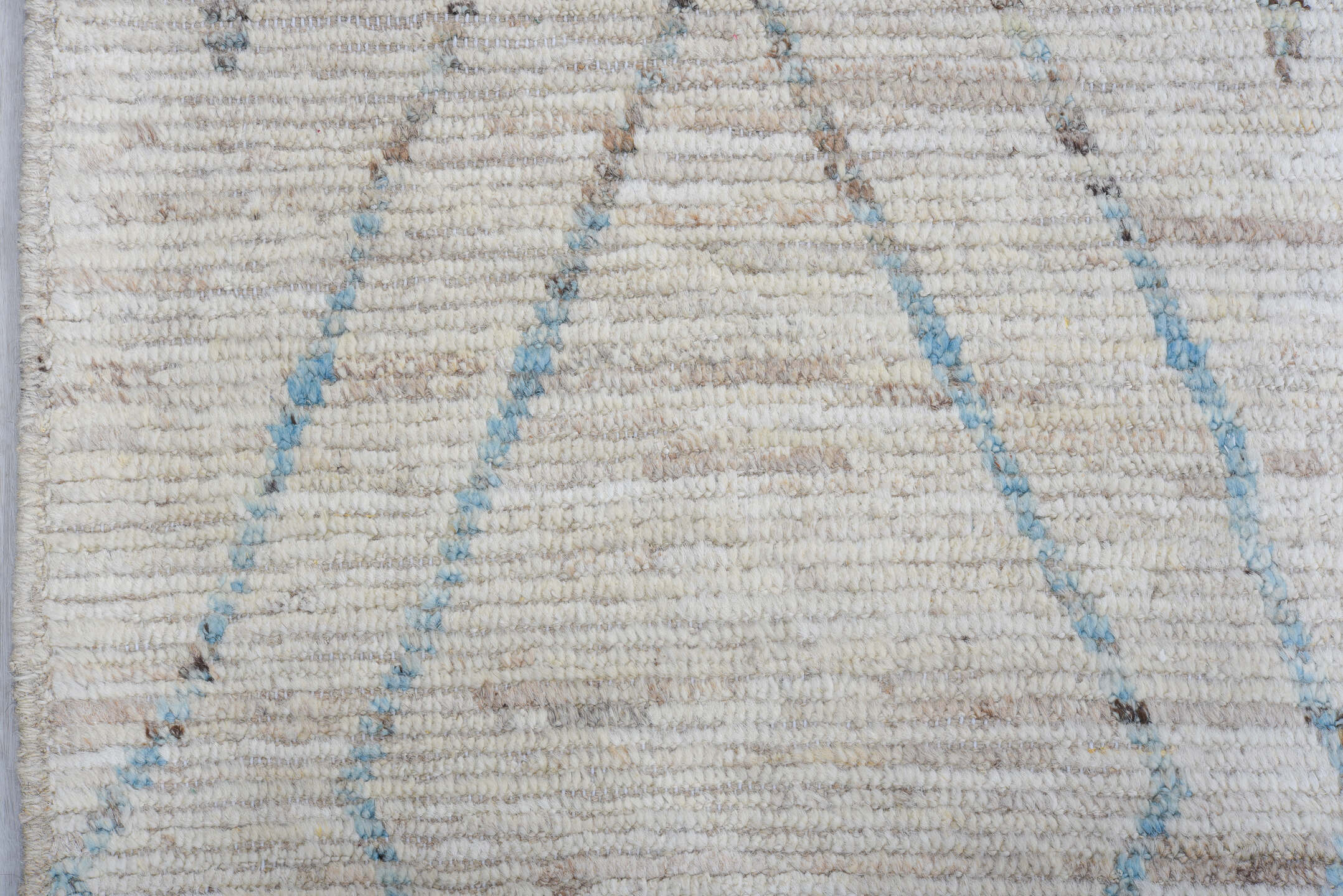 10' x 13' one-of-a-kind handmade vintage Tulu large size rug. Color palette: black, charcoal, dark gray, gainsboro, gray