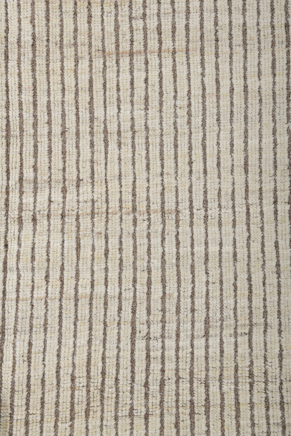 5' x 8' one-of-a-kind handmade vintage Tulu medium size rug. Color palette: ivory, taupe, brown, cream, beige, gray
