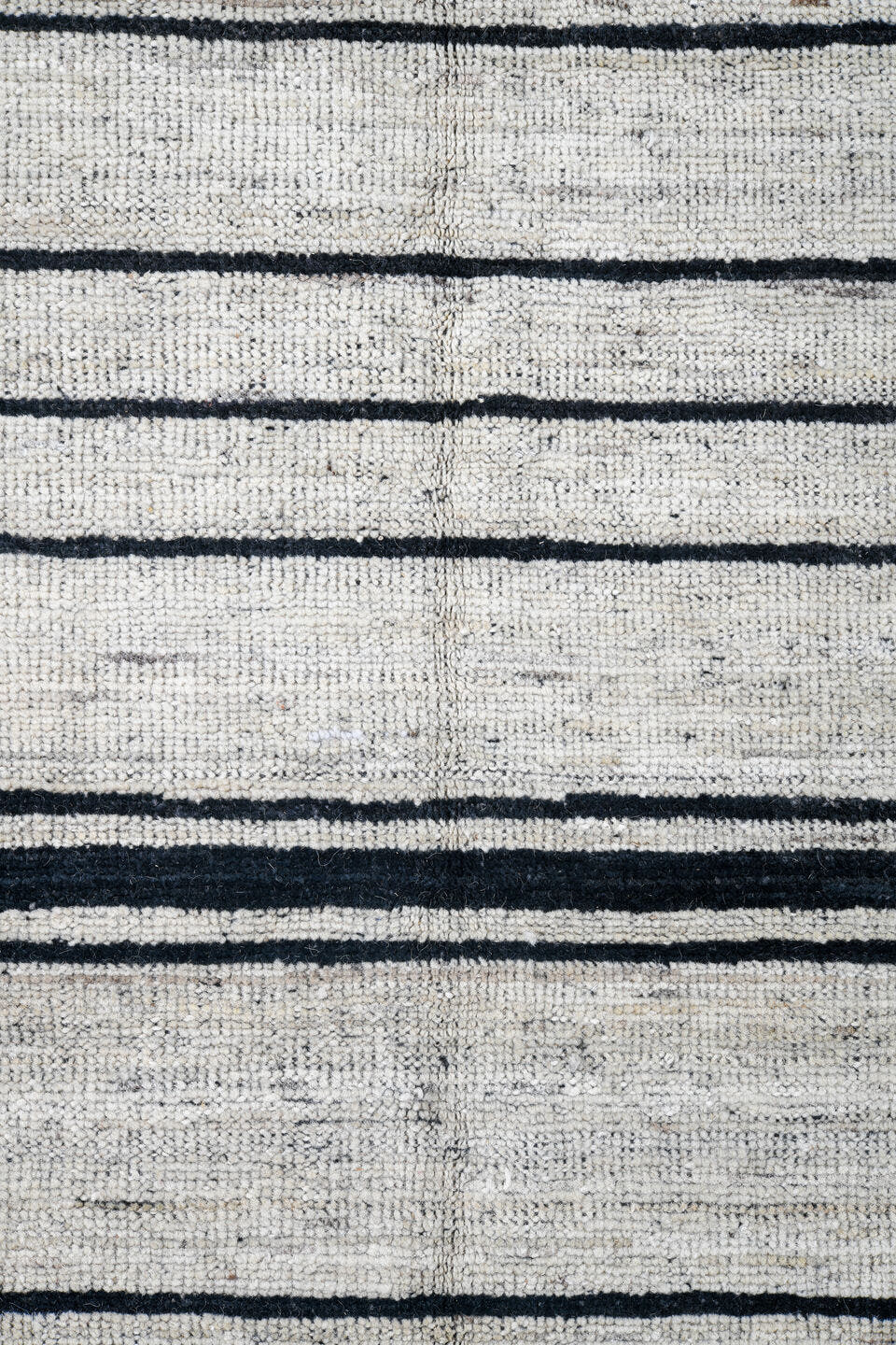 13' x 19' one-of-a-kind handmade vintage Tulu oversize rug. Color palette: ivory, charcoal, teal, taupe, gray, black, beige
