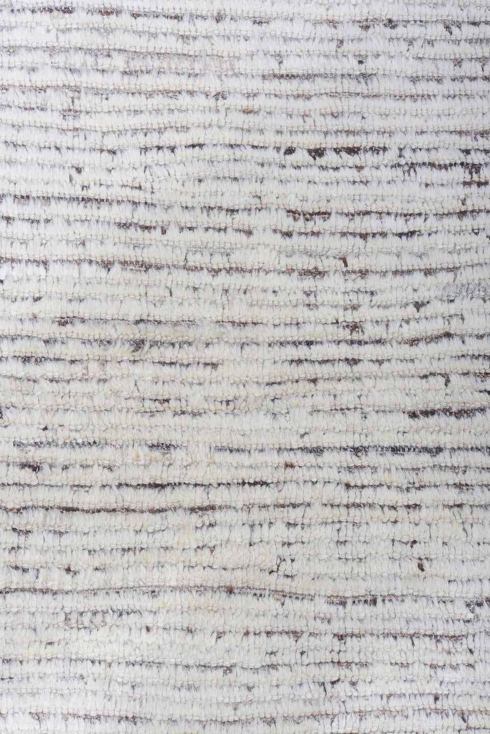 13' x 13' one-of-a-kind handmade vintage Tulu oversize rug. Color palette: ivory, charcoal, taupe, brown, gray, black, beige