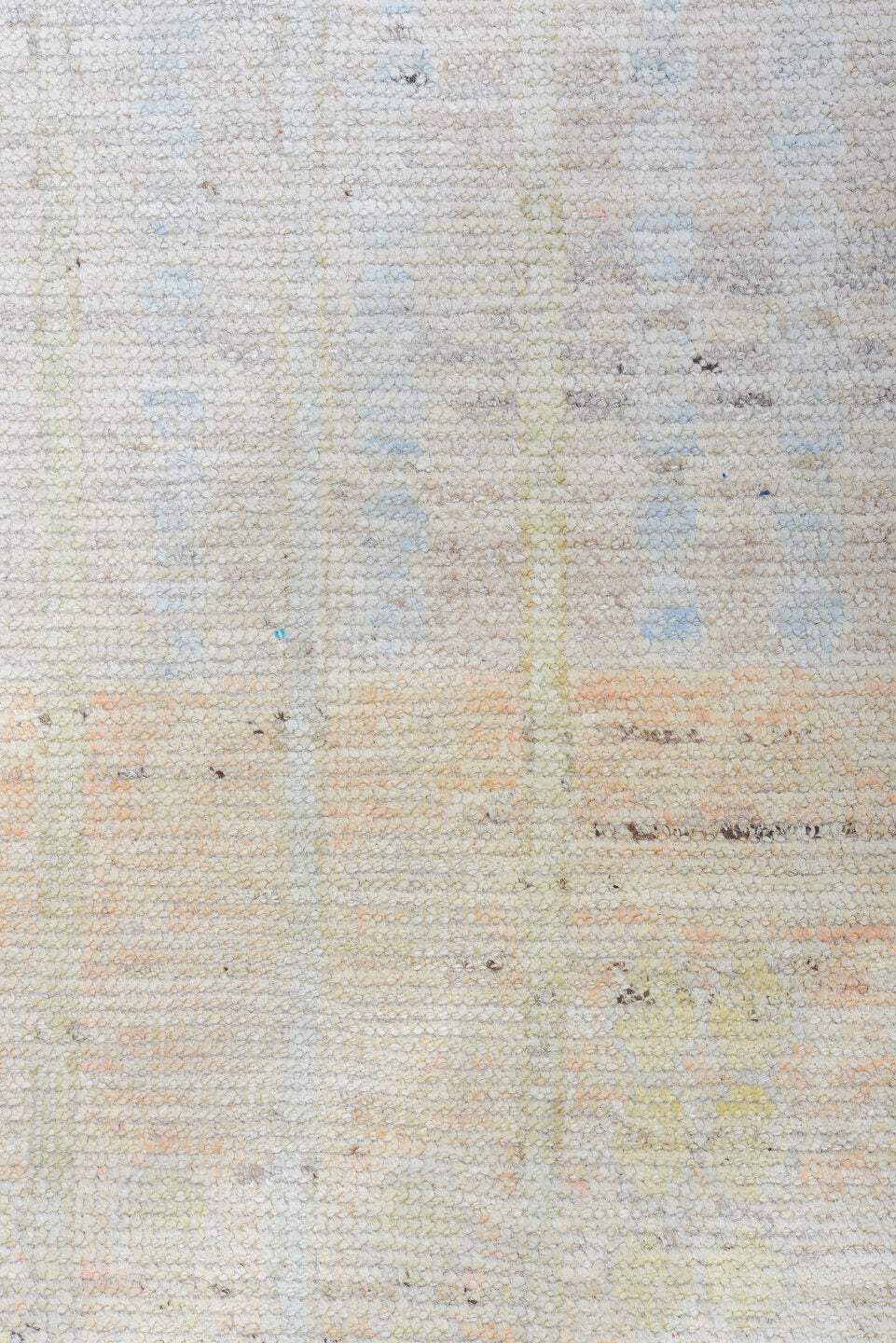 13' x 16' one-of-a-kind handmade vintage Tulu oversize rug. Color palette: black, blue, dark gray, gainsboro, gray