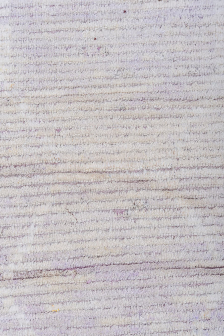 13' x 16' one-of-a-kind handmade vintage Tulu oversize rug. Color palette: ivory, pale lavender, taupe, cream, purple, pink