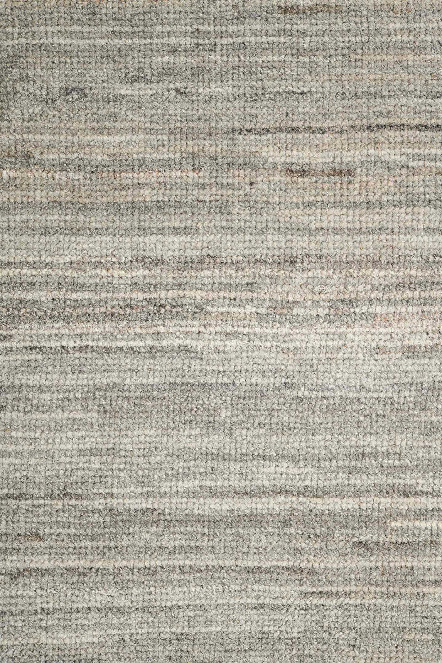 9' x 12' one-of-a-kind handmade vintage Tulu large size rug. Color palette: ivory, taupe, beige, gray