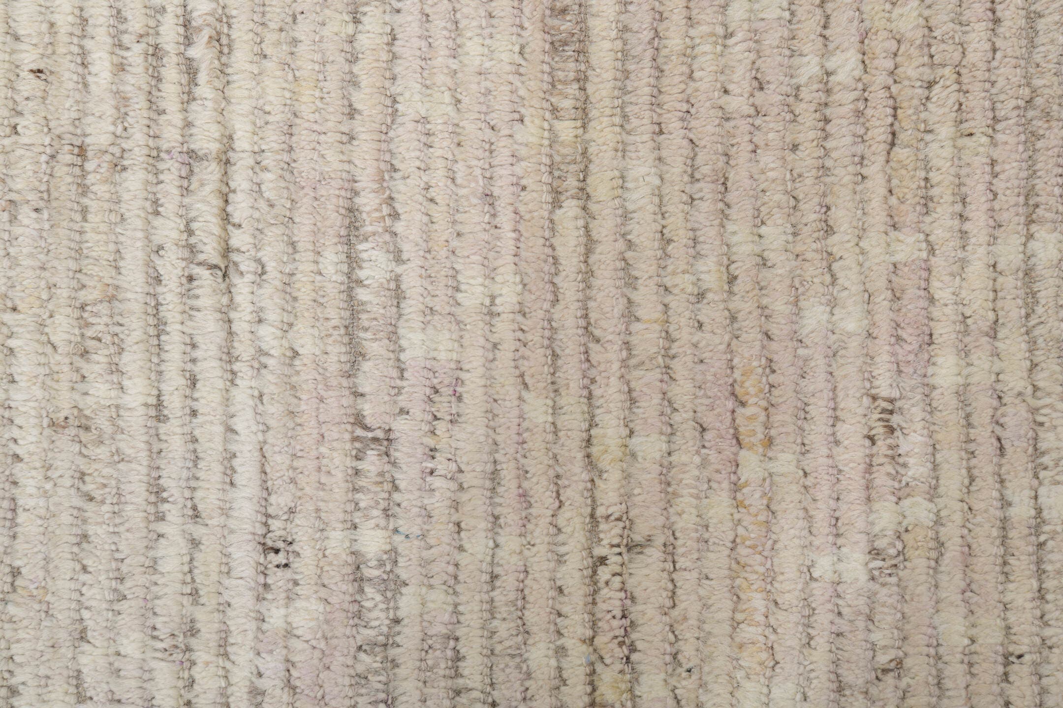 10' x 12' one-of-a-kind handmade vintage Tulu large size rug. Color palette: ivory, taupe, cream, beige, light gray, gray