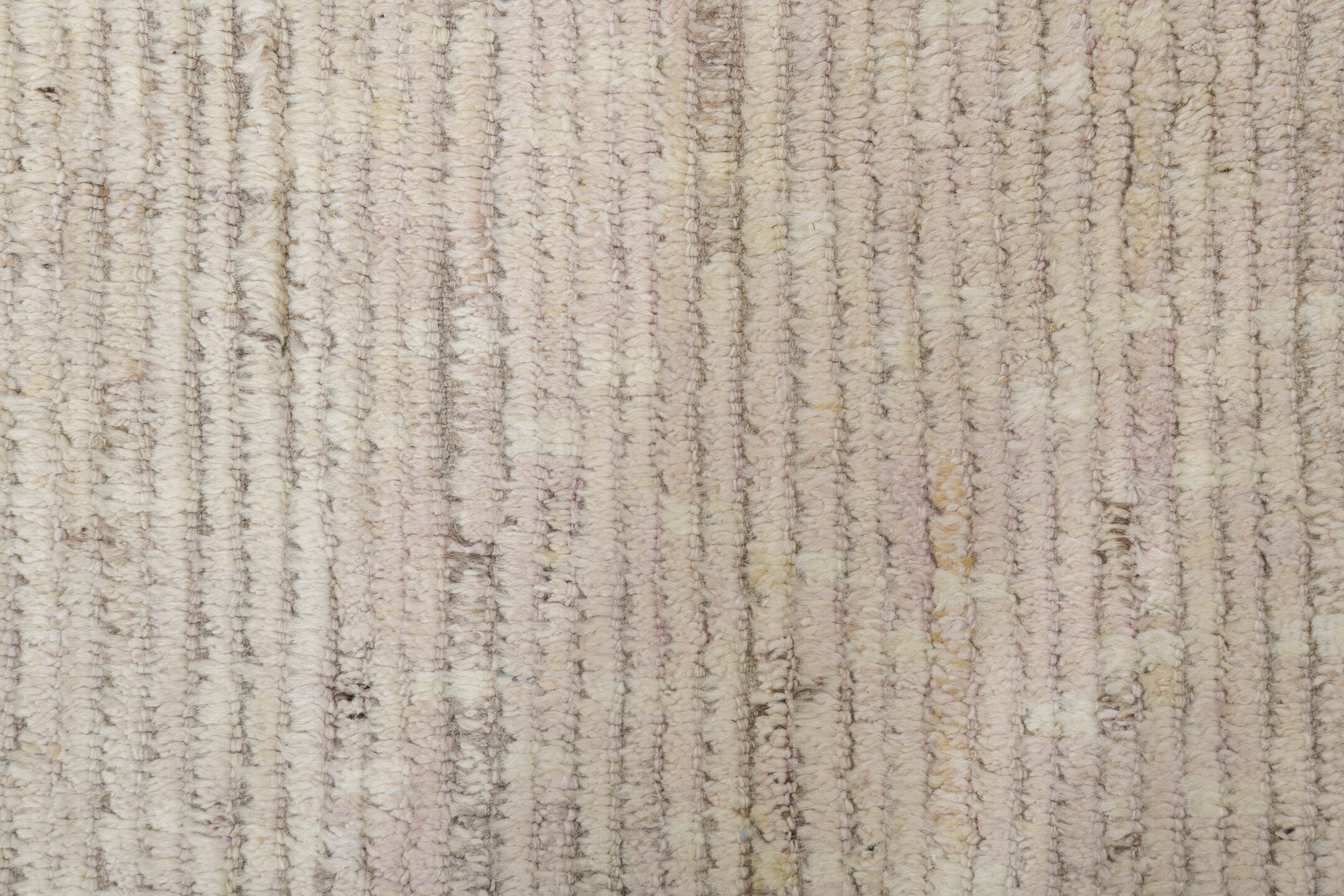 10' x 12' one-of-a-kind handmade vintage Tulu large size rug. Color palette: ivory, taupe, cream, beige, light gray, gray