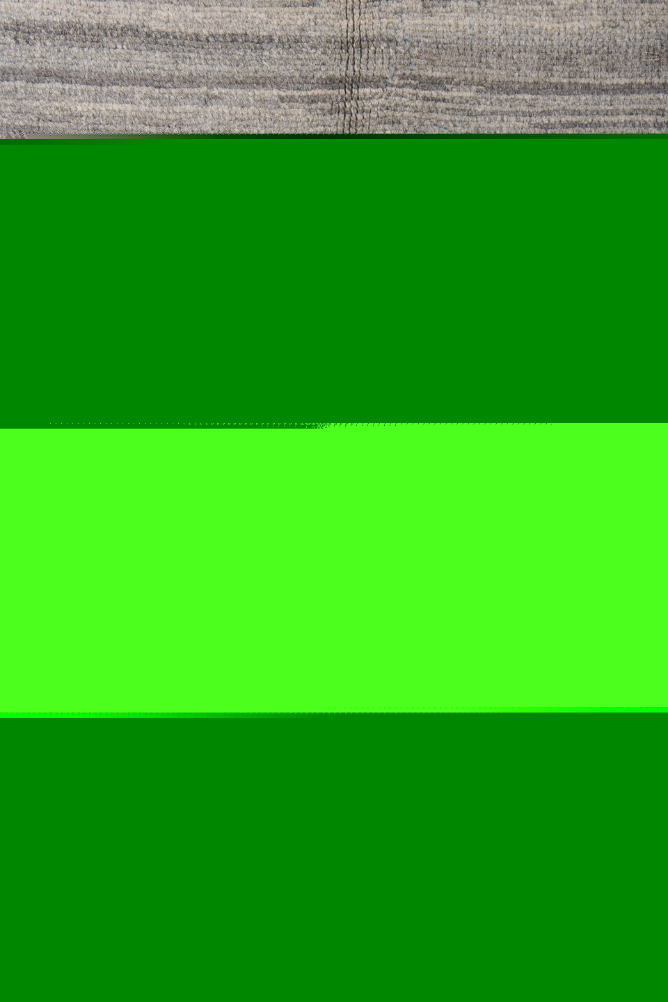 6' x 9' one-of-a-kind handmade vintage Tulu medium size rug. Color palette: blue, dark gray, gray, light gray, off-white