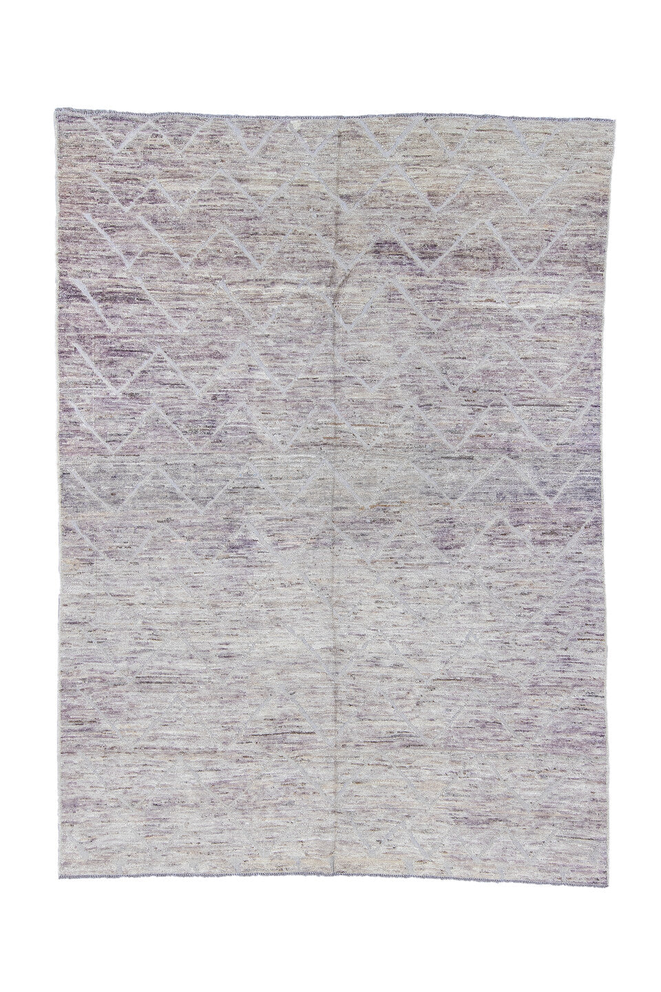 6' x 8' one-of-a-kind handmade vintage Tulu medium size rug. Color palette: blue, dark gray, gainsboro, gray, light blue