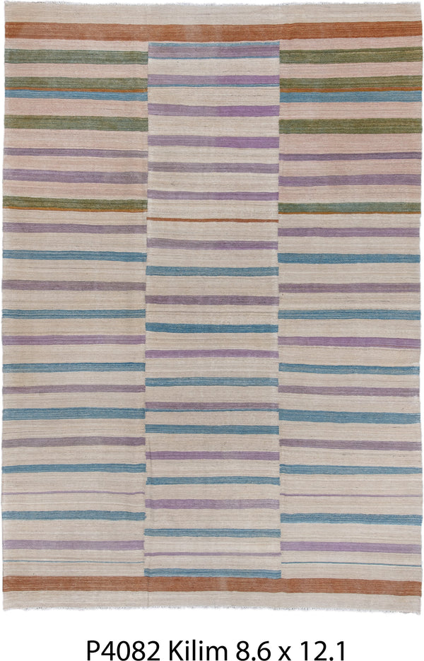 Striped Green Rugs