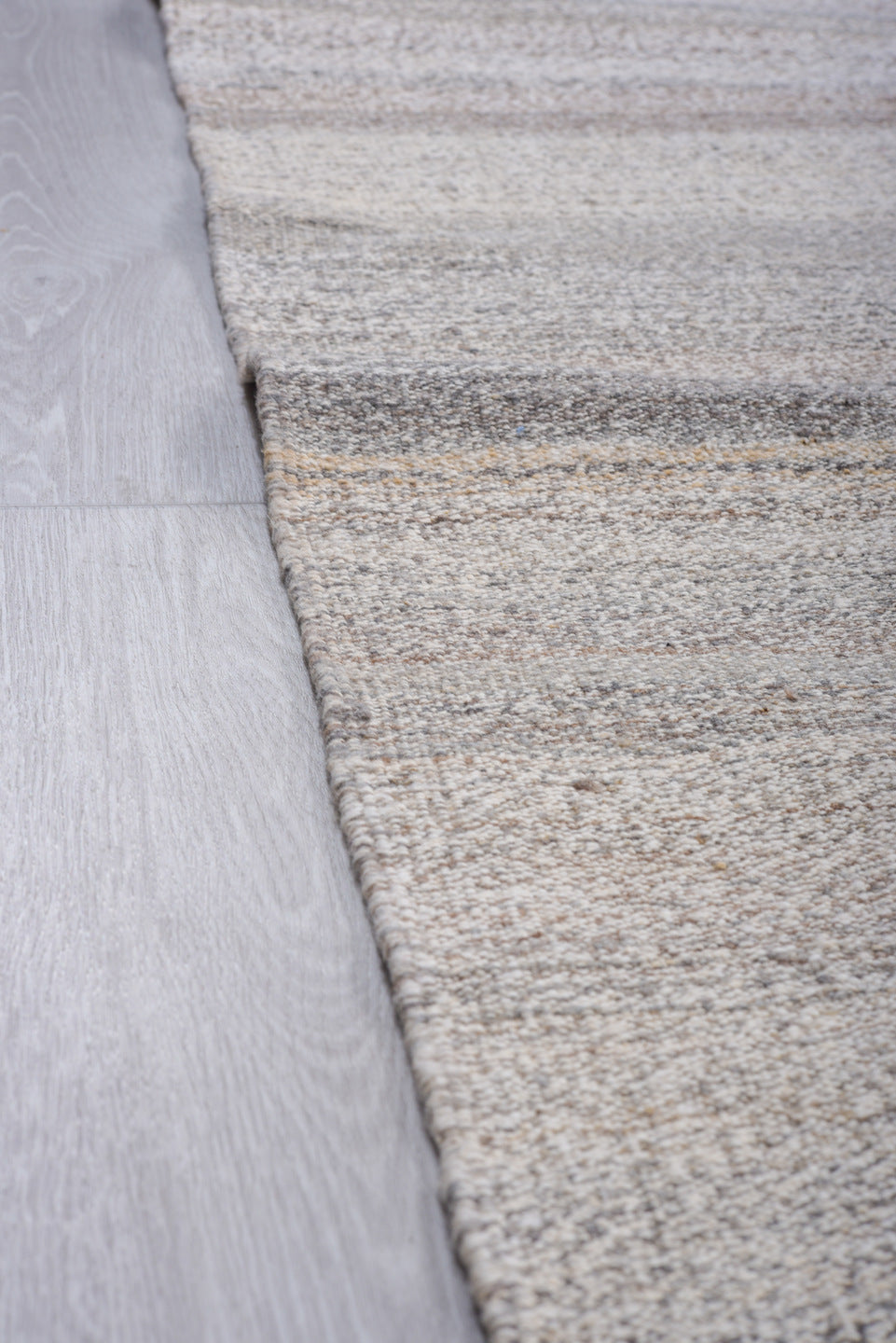 3' x 13' one-of-a-kind handmade vintage Kilim runner rug. Color palette: black, charcoal, dark gray, gainsboro, gray