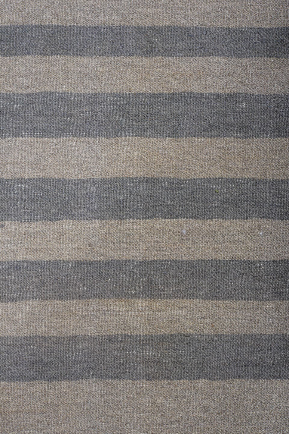 9' x 12' one-of-a-kind handmade vintage Kilim large size rug. Color palette: taupe, charcoal, rose, teal, ivory, beige, gray