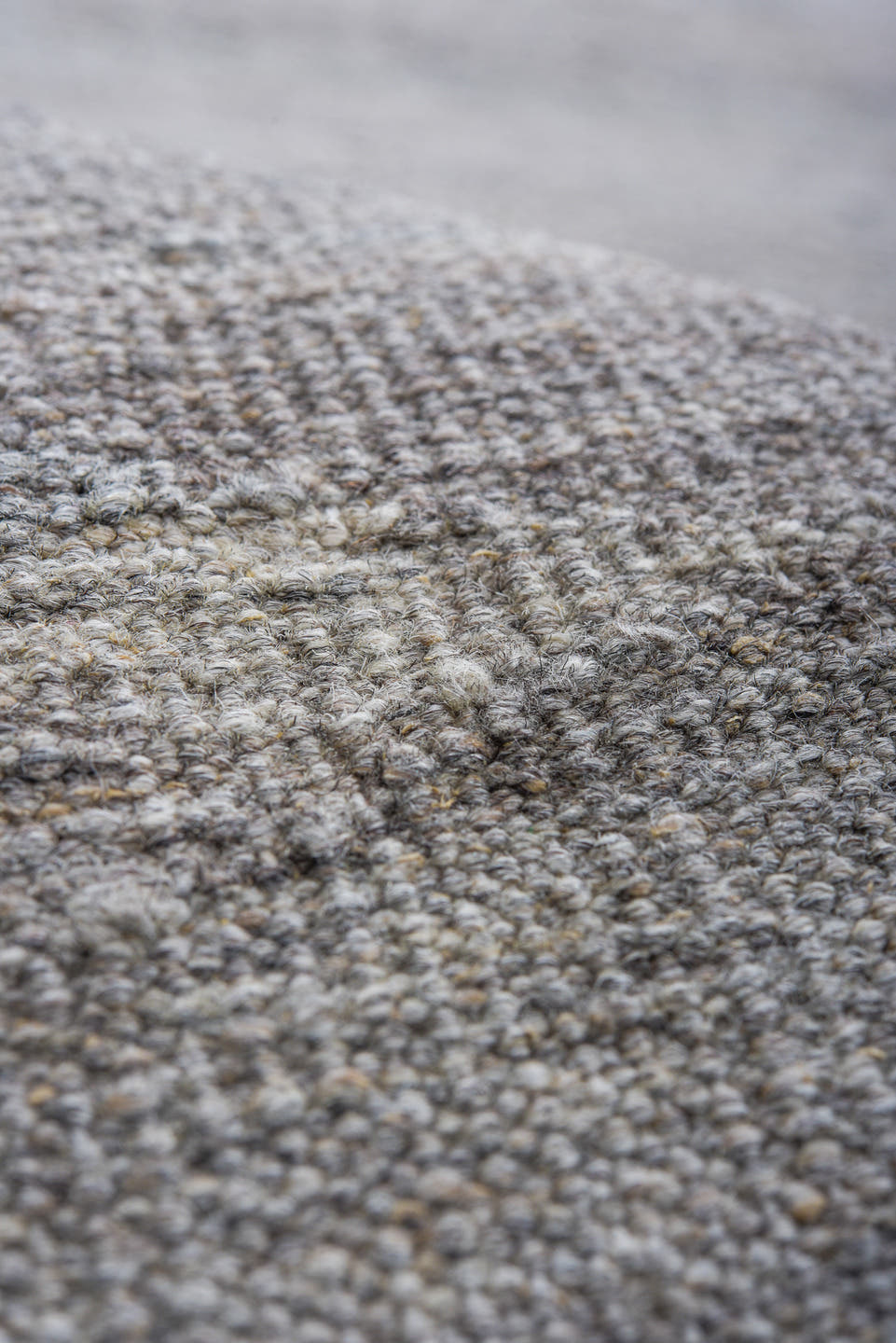 9' x 12' one-of-a-kind handmade vintage Kilim large size rug. Color palette: light gray, ivory, slate, silver, taupe, gray