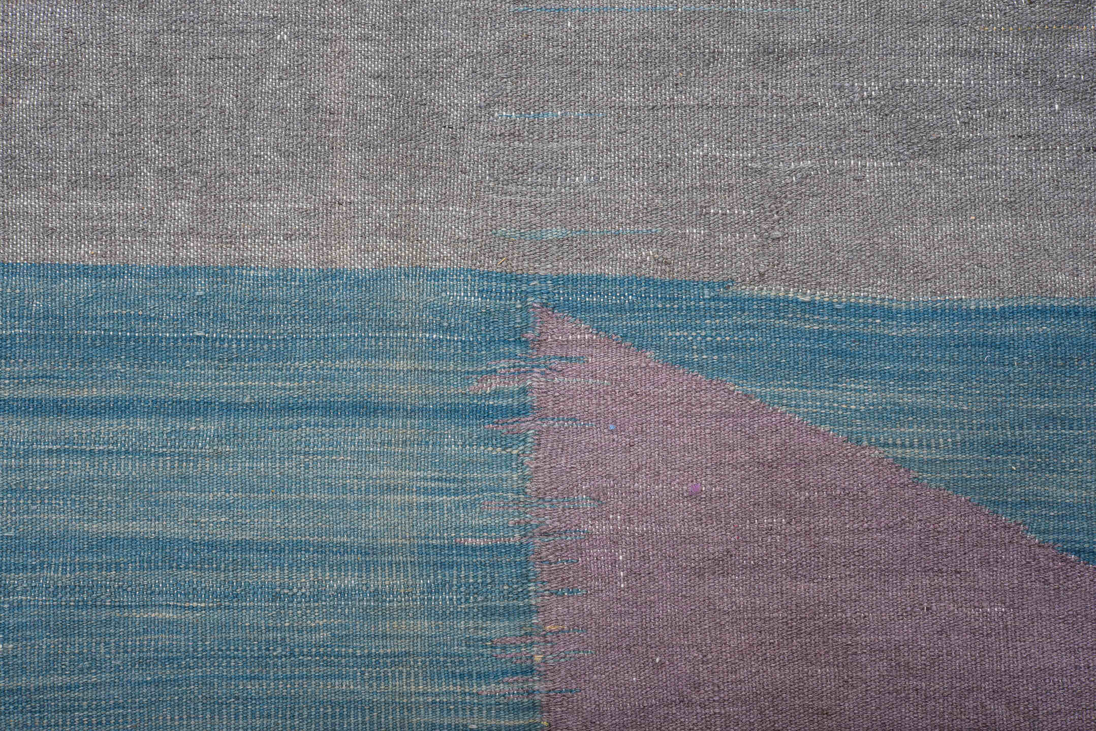 8' x 11' one-of-a-kind handmade vintage Kilim large size rug. Color palette: black, brown, charcoal, dark gray, dim gray